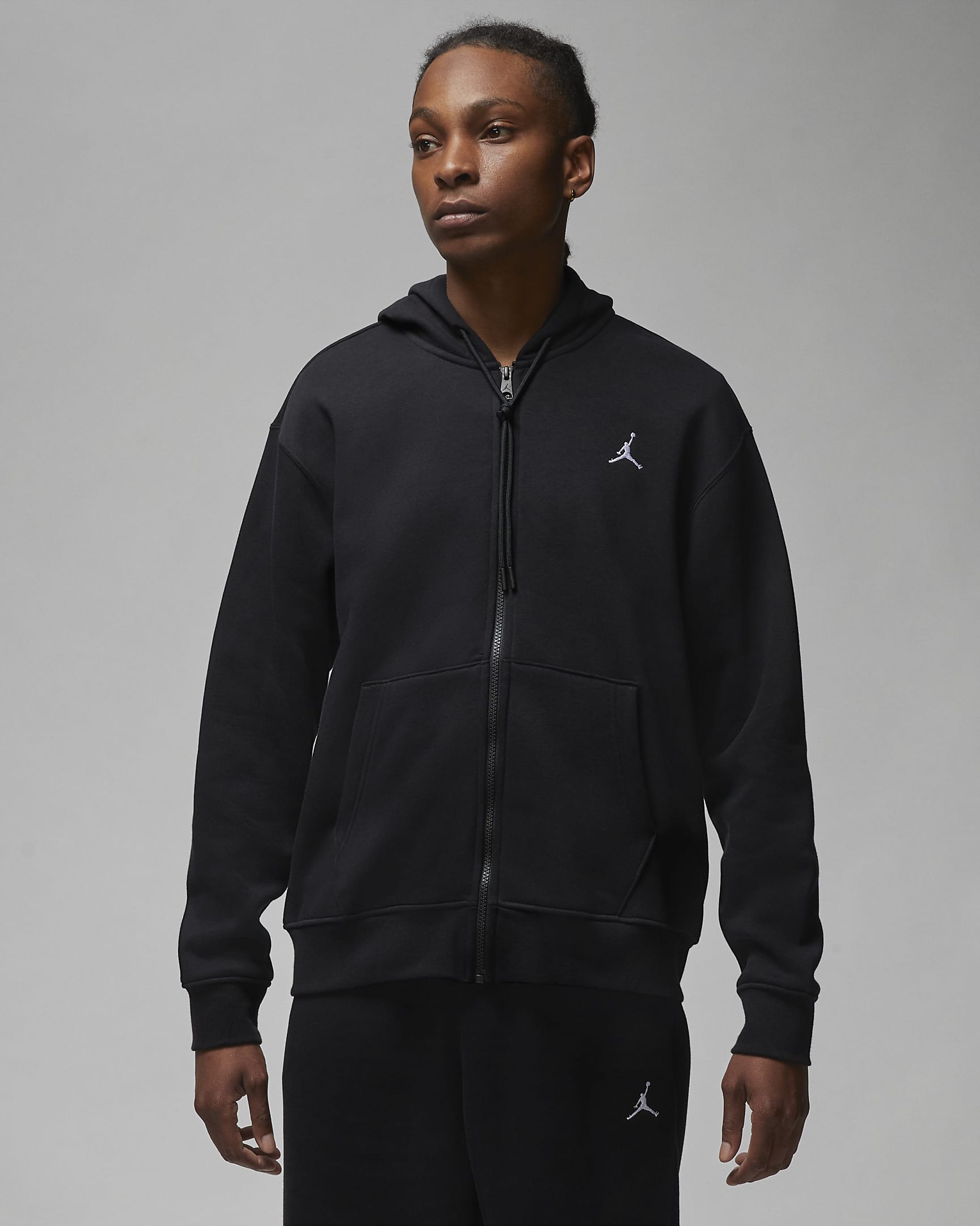 Jordan Essentials Men's FullZip Fleece Hoodie. Nike SI