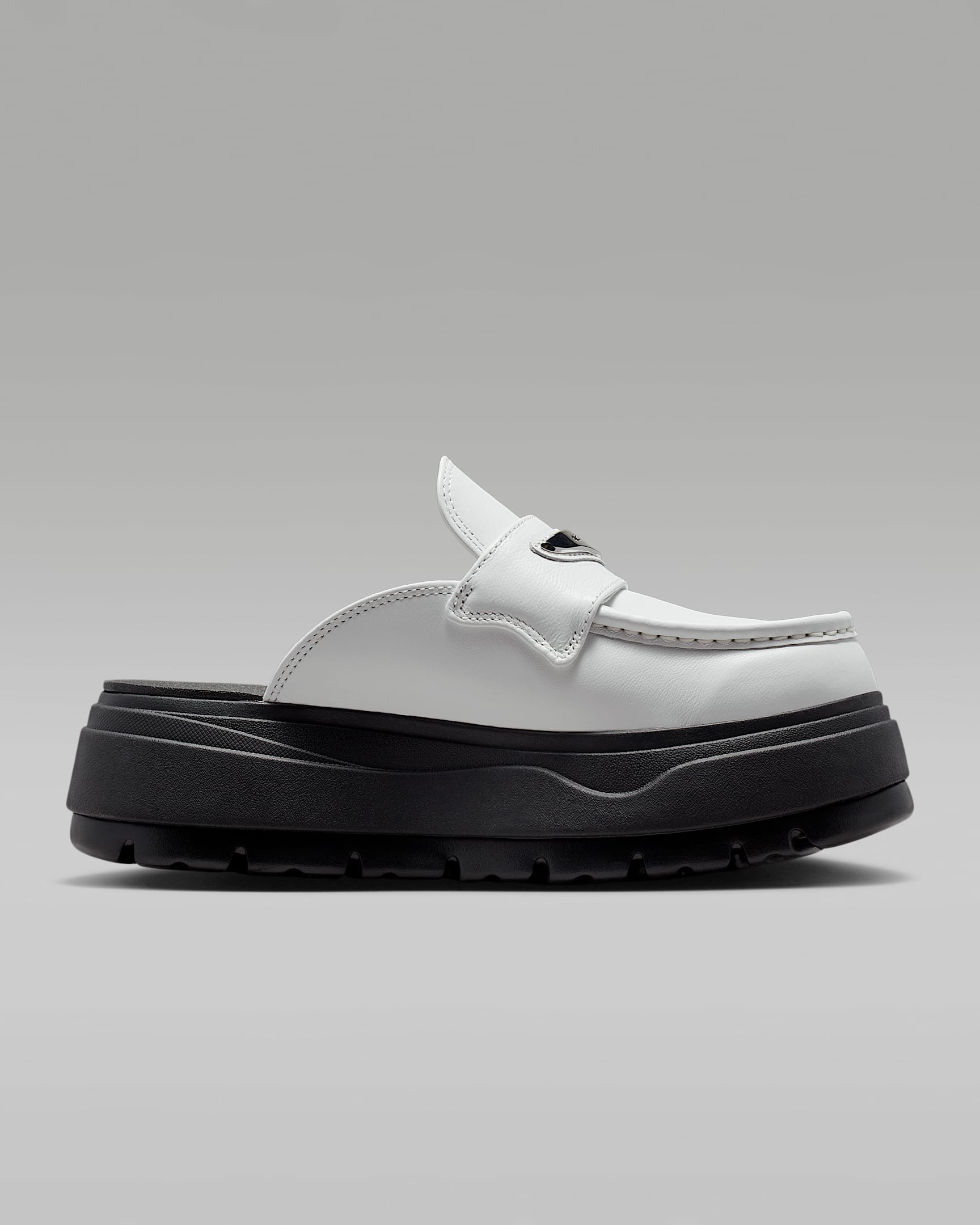 Air Jordan Mule Women's Shoes - Summit White/Black/Metallic Silver