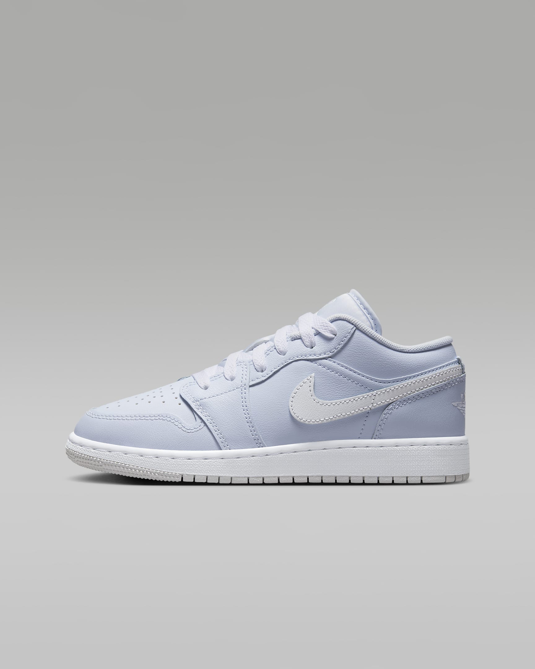 Air Jordan 1 Low Older Kids' Shoes - Cobalt Bliss/Neutral Grey/White