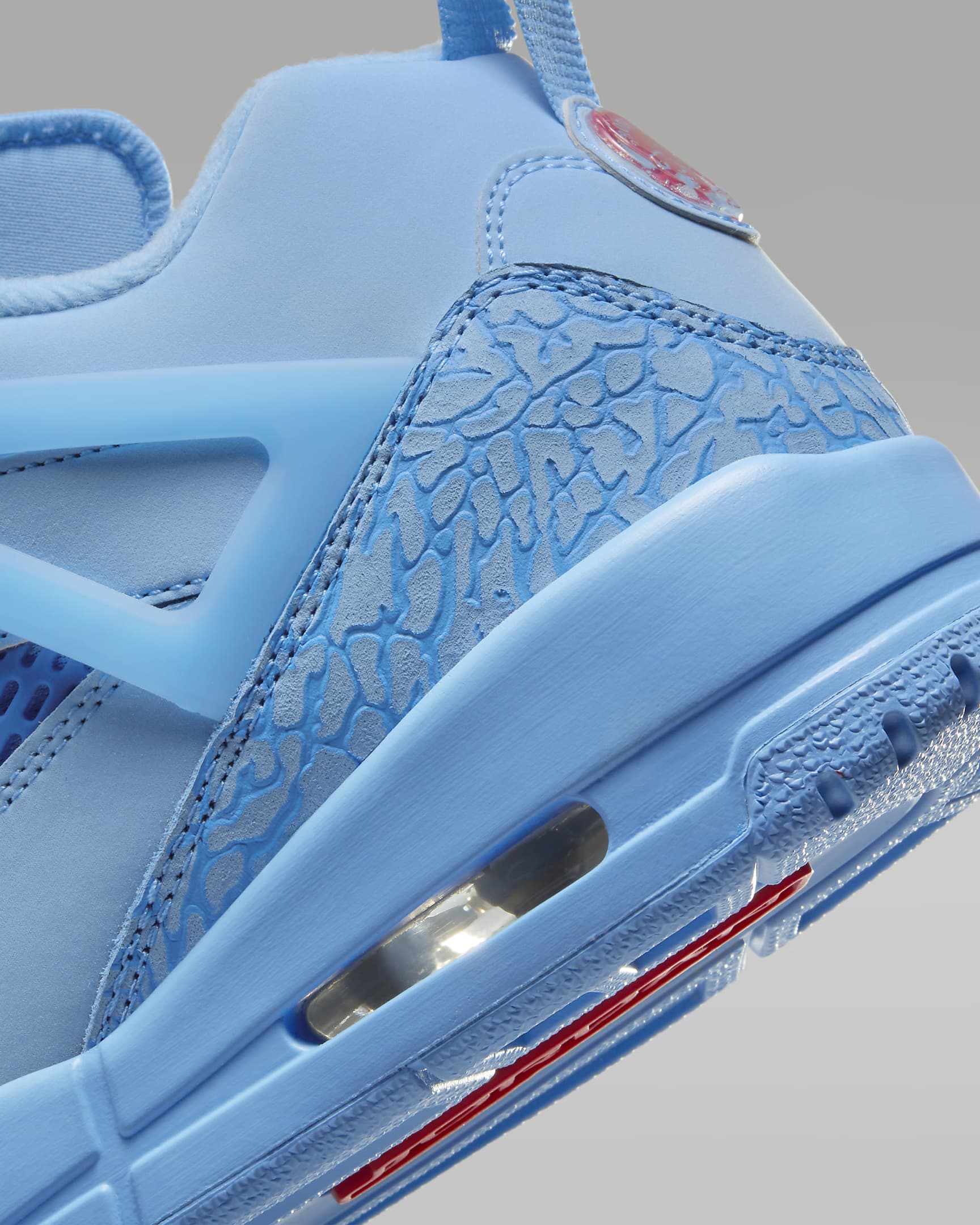 Jordan Spizike Low Men's Shoes - Football Blue/University Red/Fountain Blue