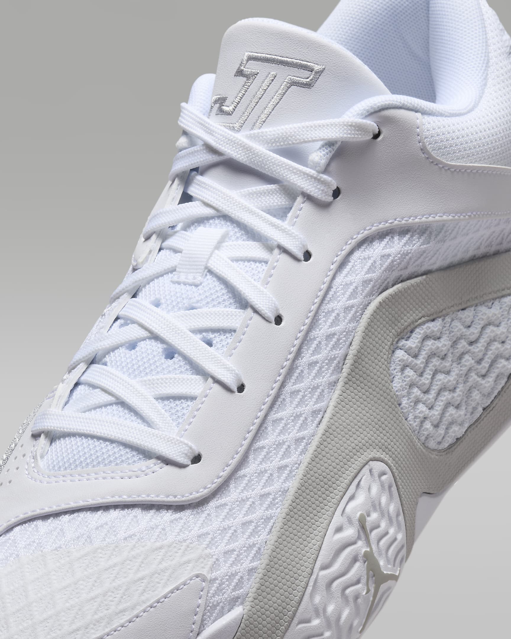 Tatum 2 PF Basketball Shoes - White/Grey Fog/Grey Fog