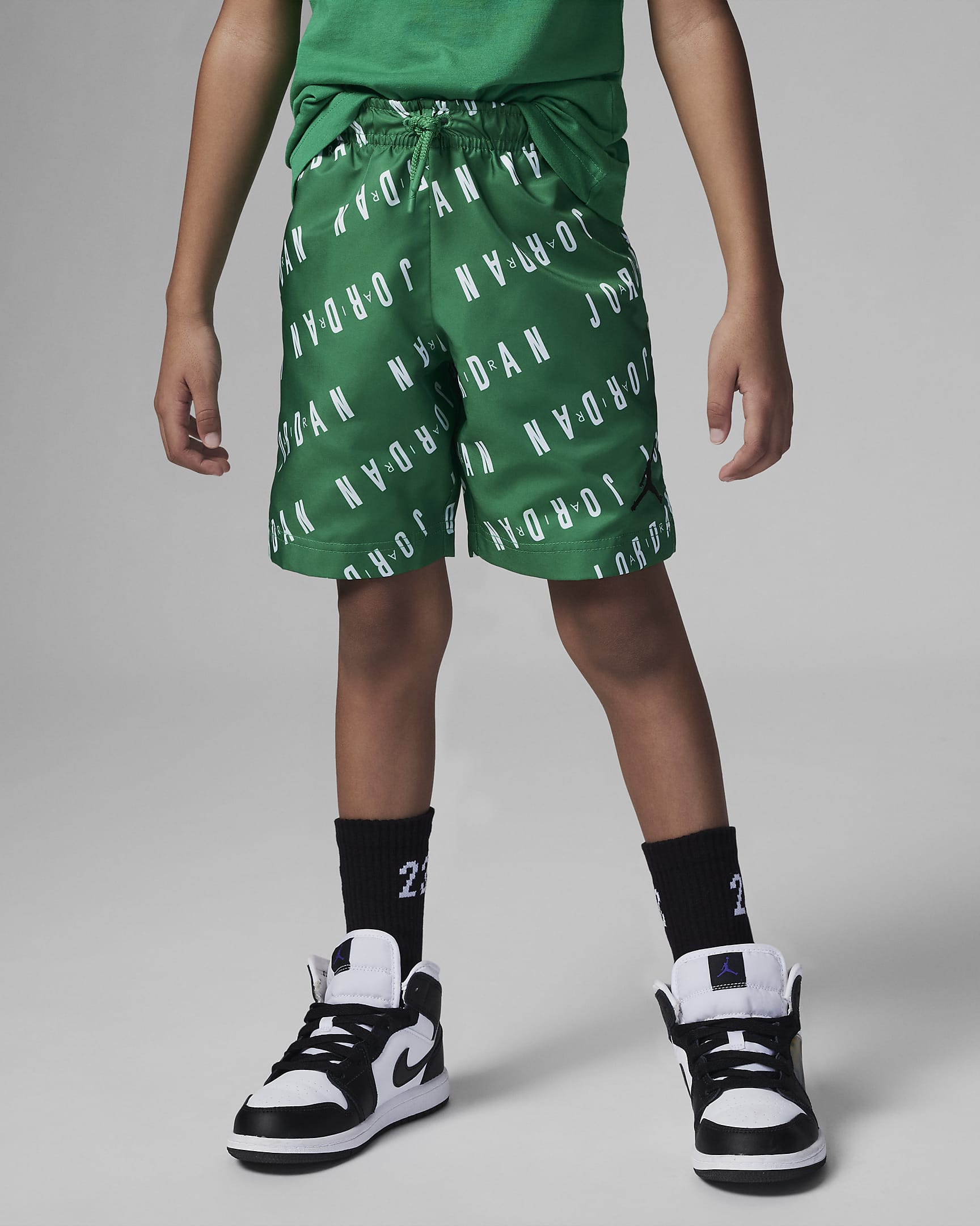Jordan Essentials Poolside Shorts Little Kids' Shorts - Lucky Green
