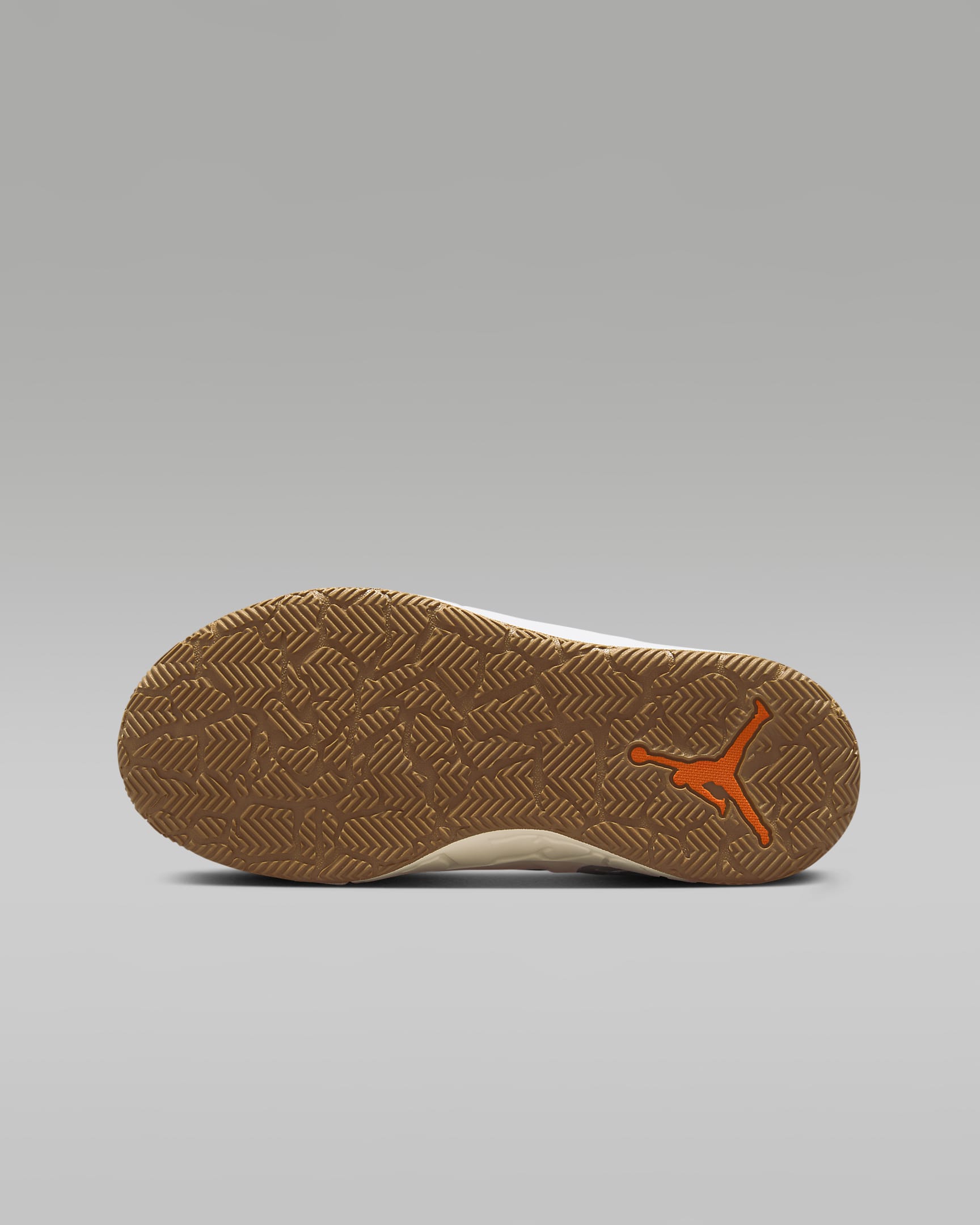 Jordan DAY1 EO Older Kids' Shoes - Dark Driftwood/Rattan/Hemp/Brilliant Orange