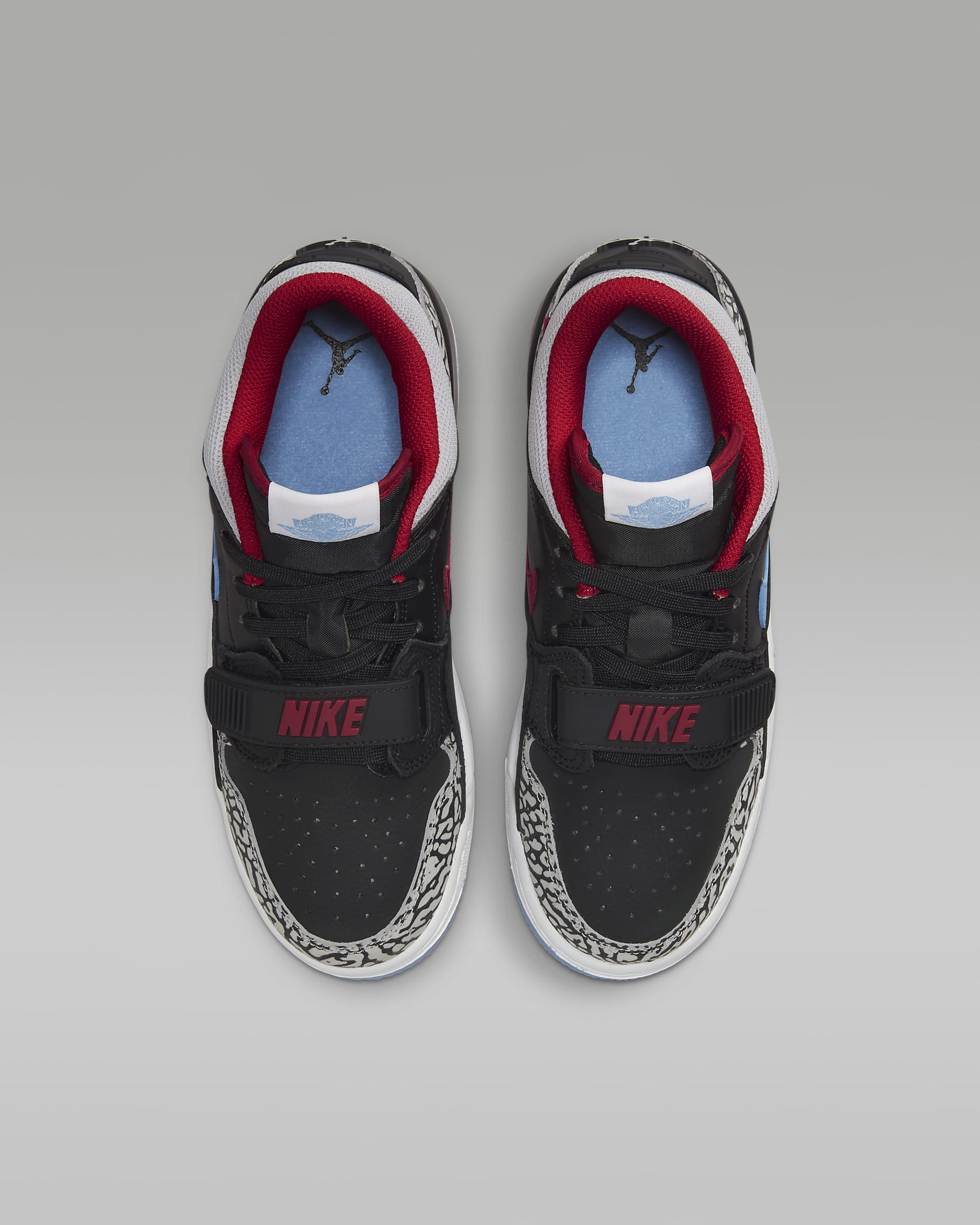 Air Jordan Legacy 312 Low Older Kids' Shoes - Black/Valour Blue/University Red/Wolf Grey