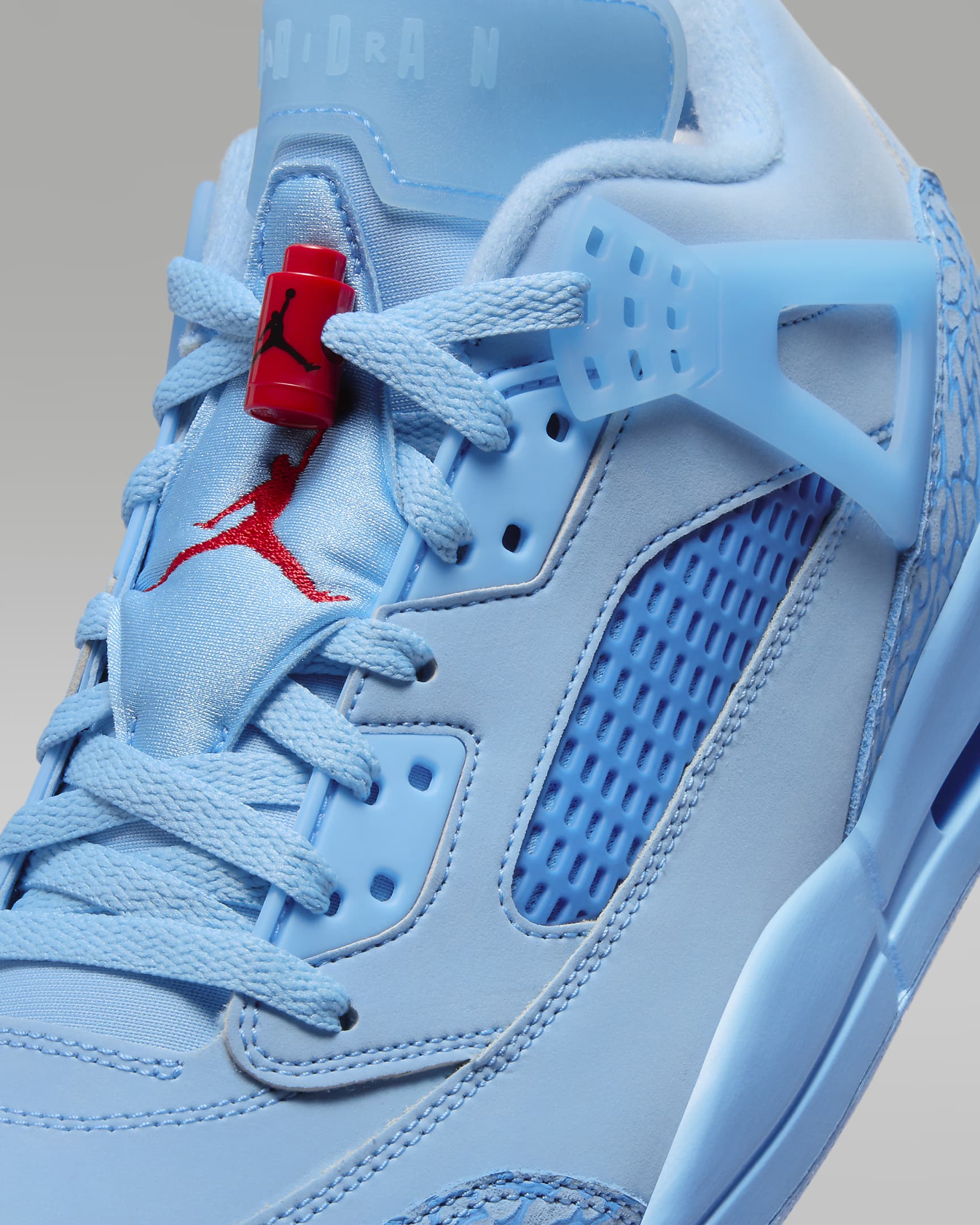 Jordan Spizike Low Men's Shoes - Football Blue/University Red/Fountain Blue