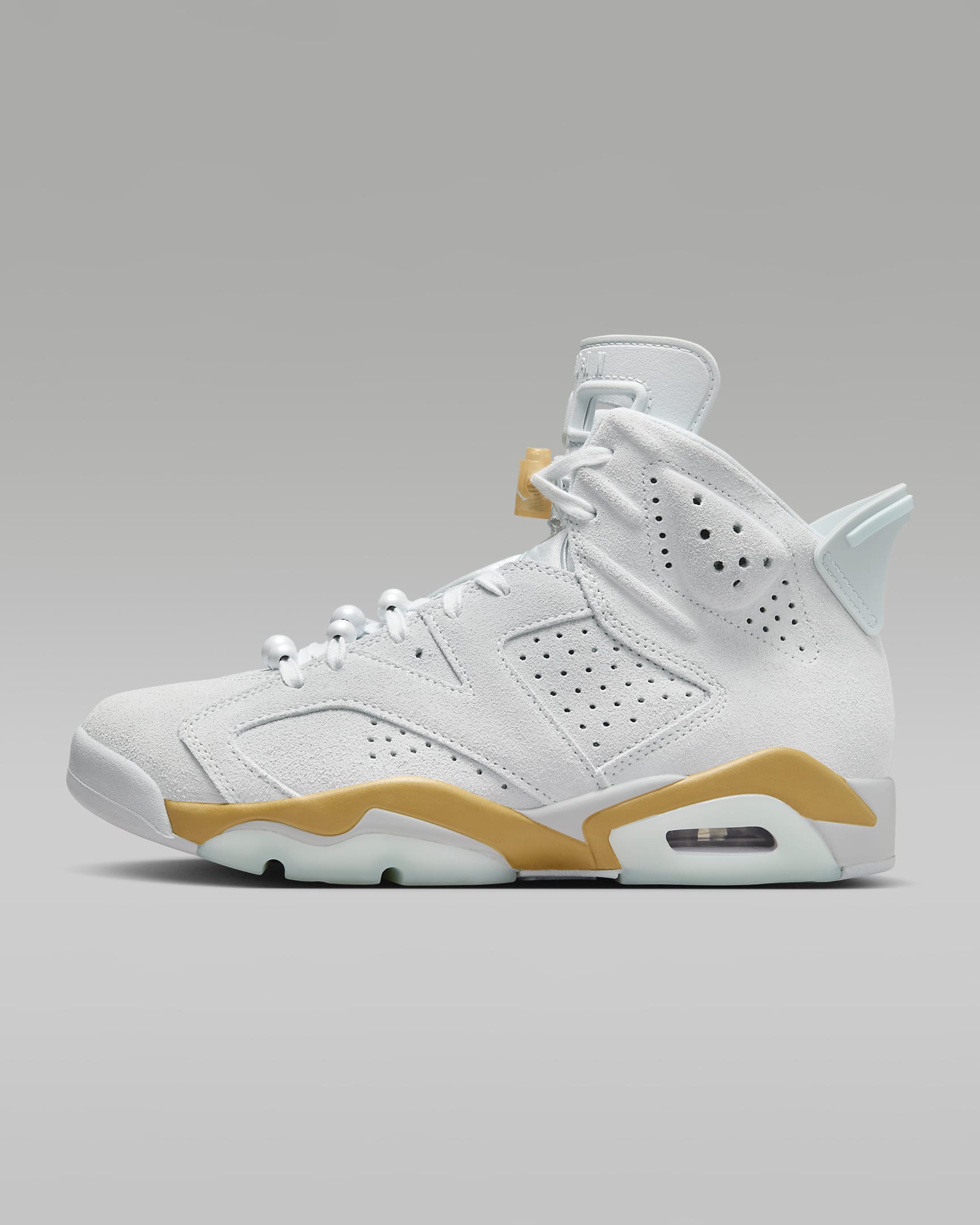 Air Jordan 6 Retro "Pearl" Women's Shoe - Pure Platinum/Metallic Gold/Coconut Milk/Glacier Blue