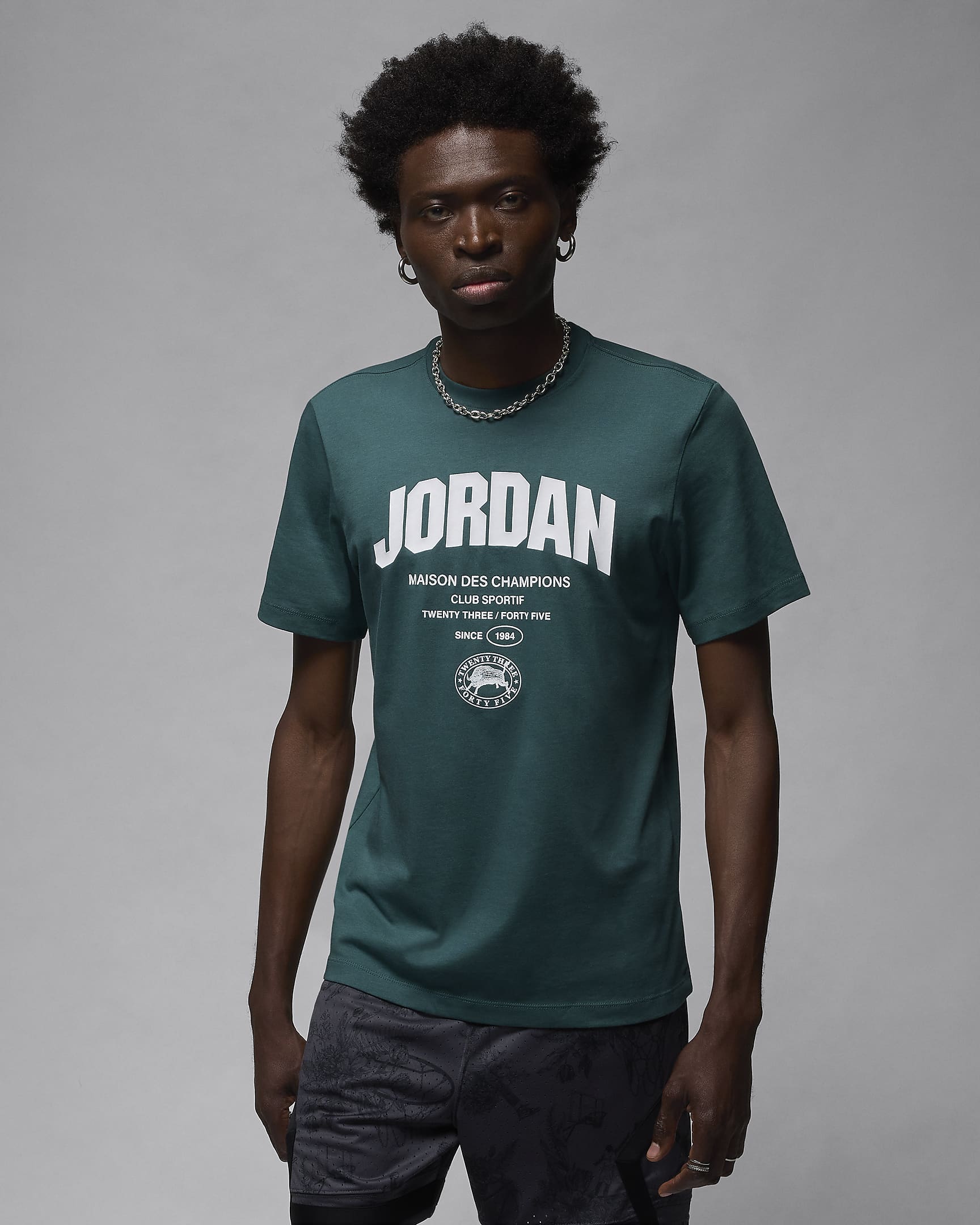 Jordan Sport 男款 Dri-FIT T 恤 - Oxidized Green