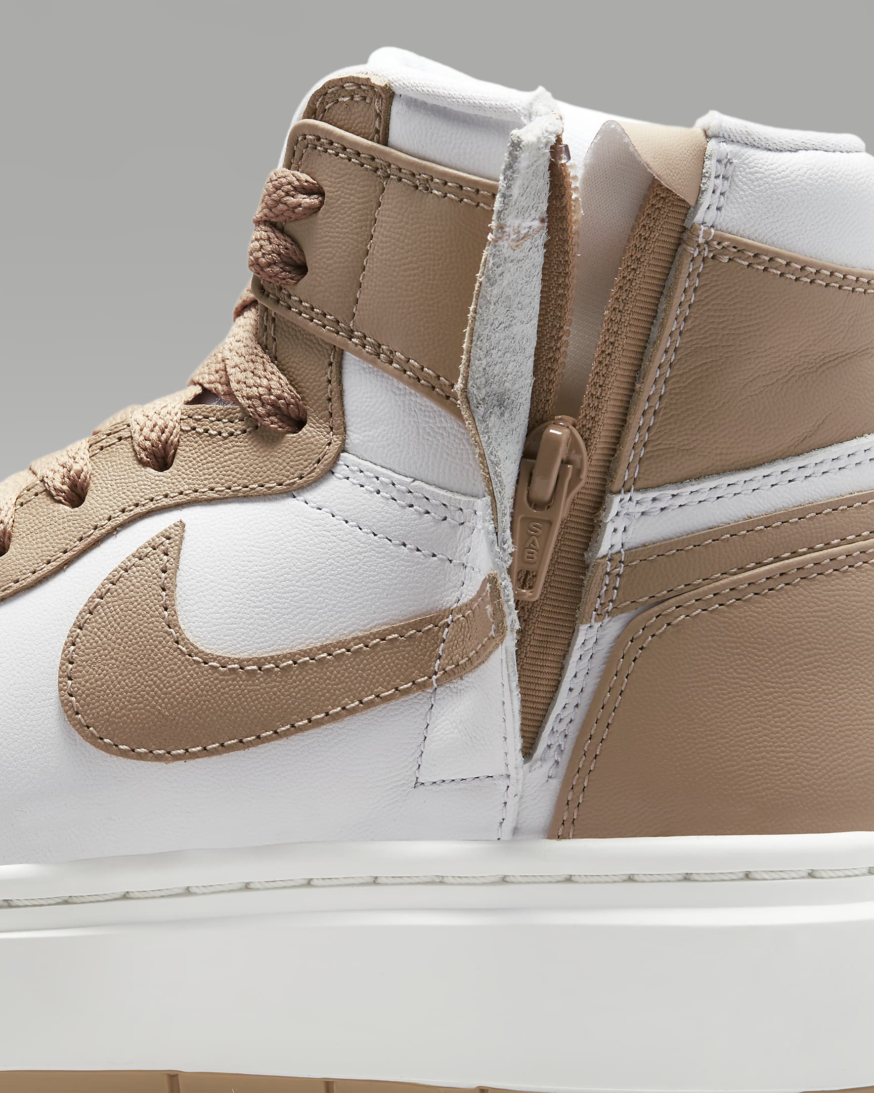 Air Jordan 1 Elevate High Women's Shoes - White/Sail/Desert