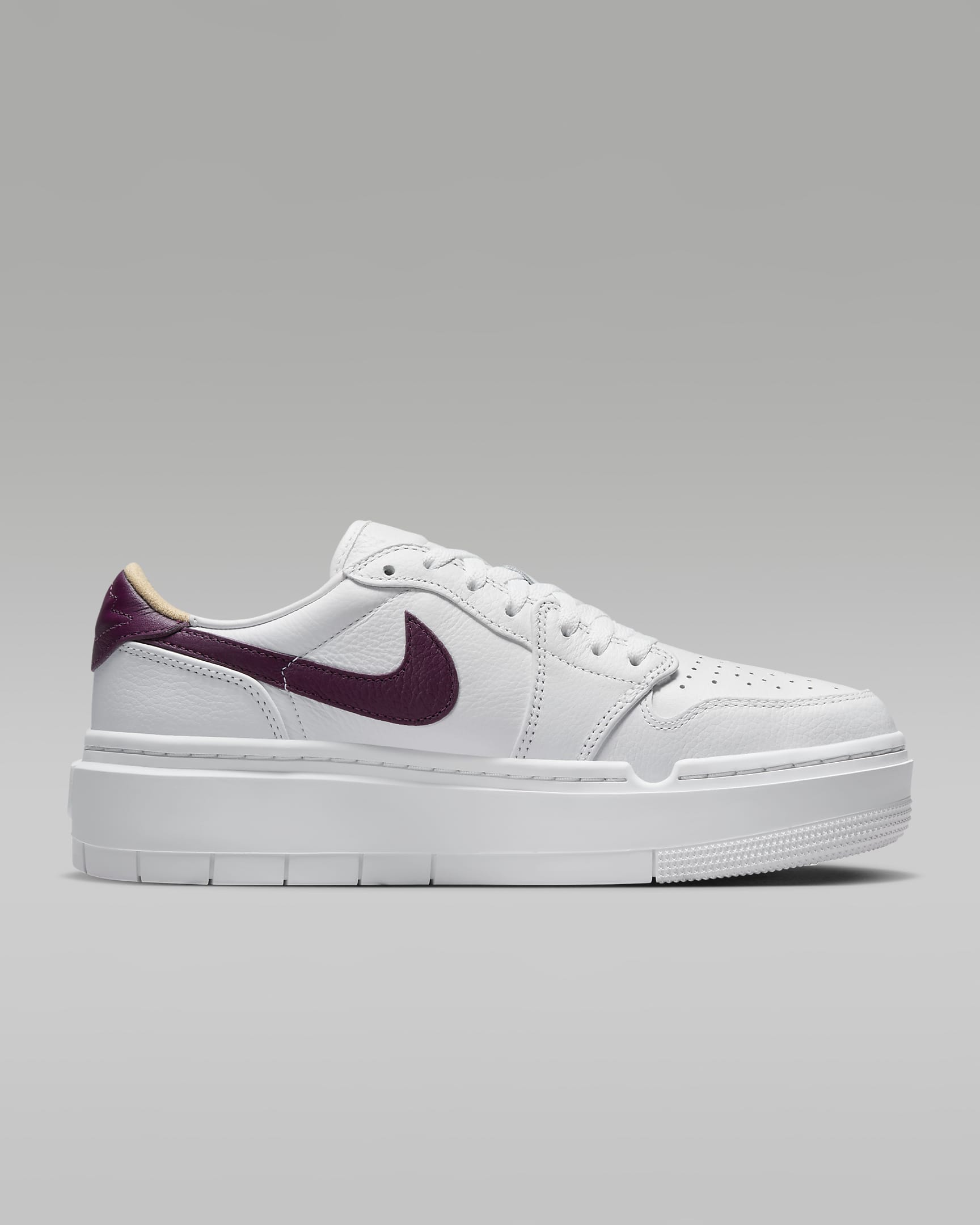 Chaussure Air Jordan 1 Elevate Low - Blanc/Blanc/White Onyx/Bordeaux