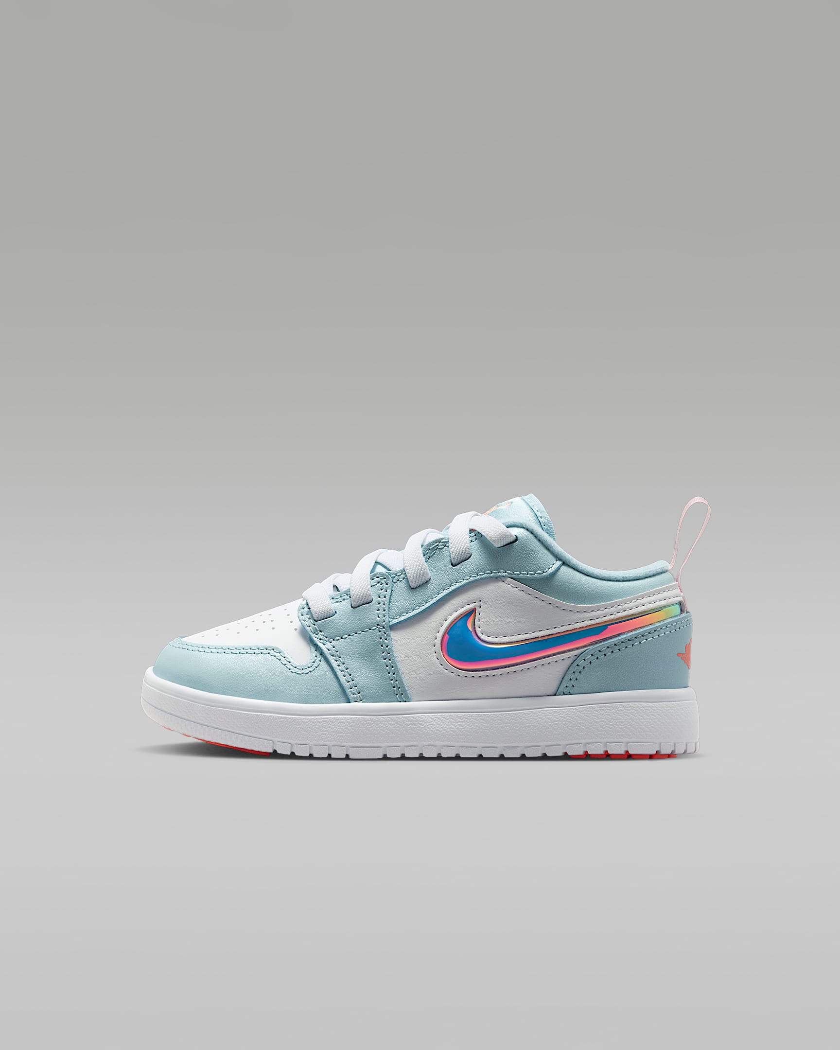 Jordan 1 Low Alt Little Kids' Shoes - Ocean Bliss/White/Atomic Pink
