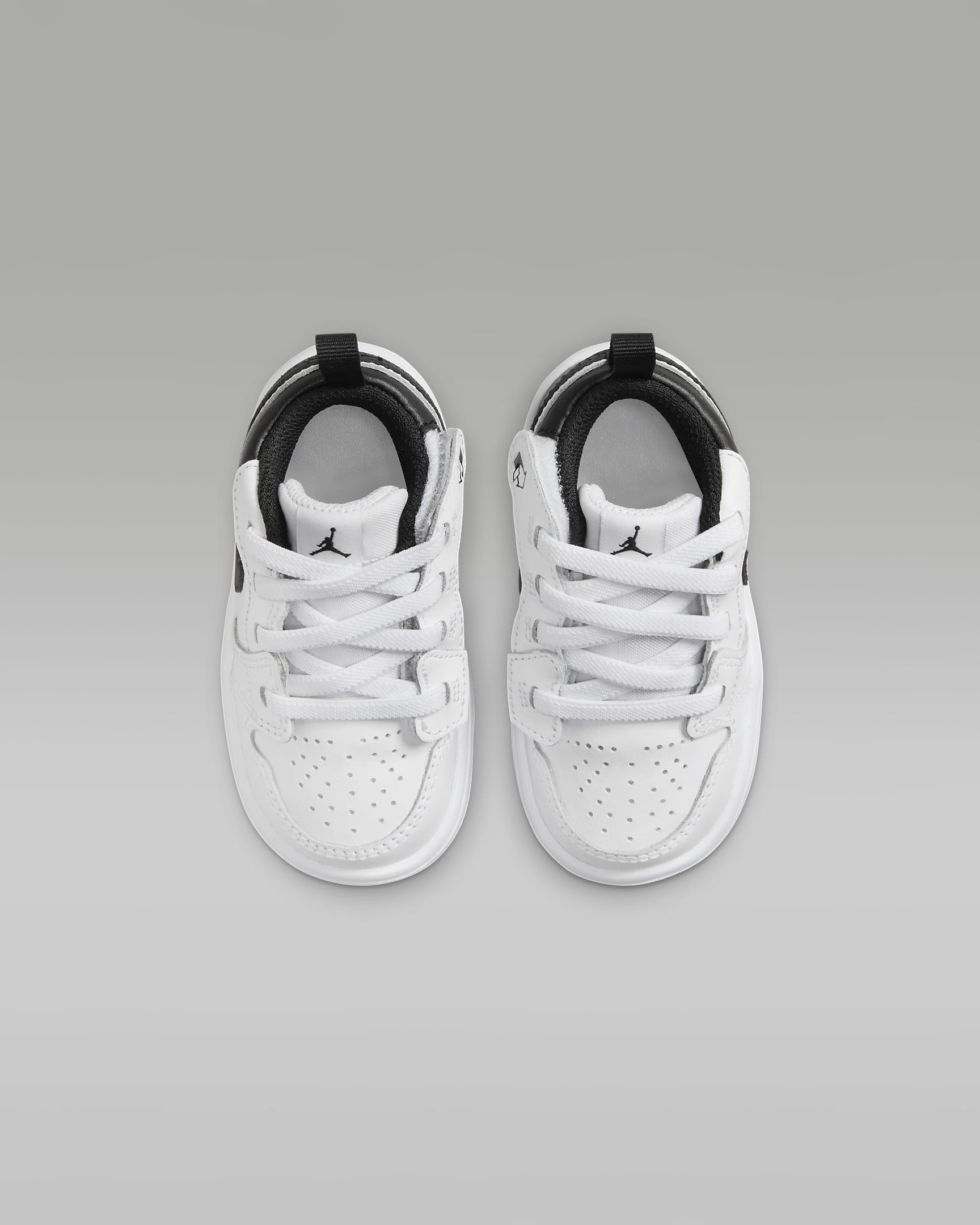 Tenis para bebé e infantil Jordan 1 Low Alt - Blanco/Blanco/Negro