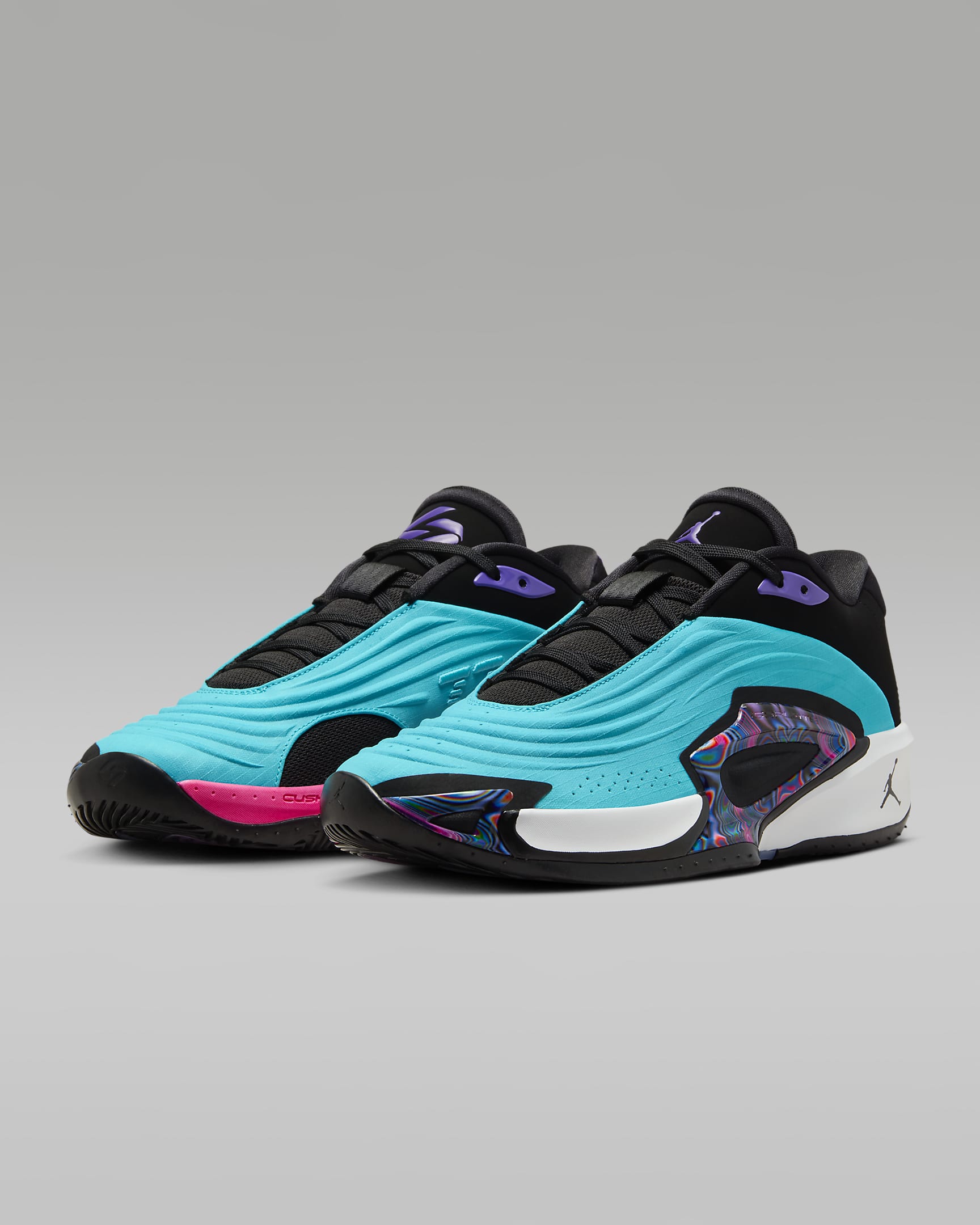 Luka 3 Basketball Shoes - Chlorine Blue/Hyper Pink/Hyper Grape/Black