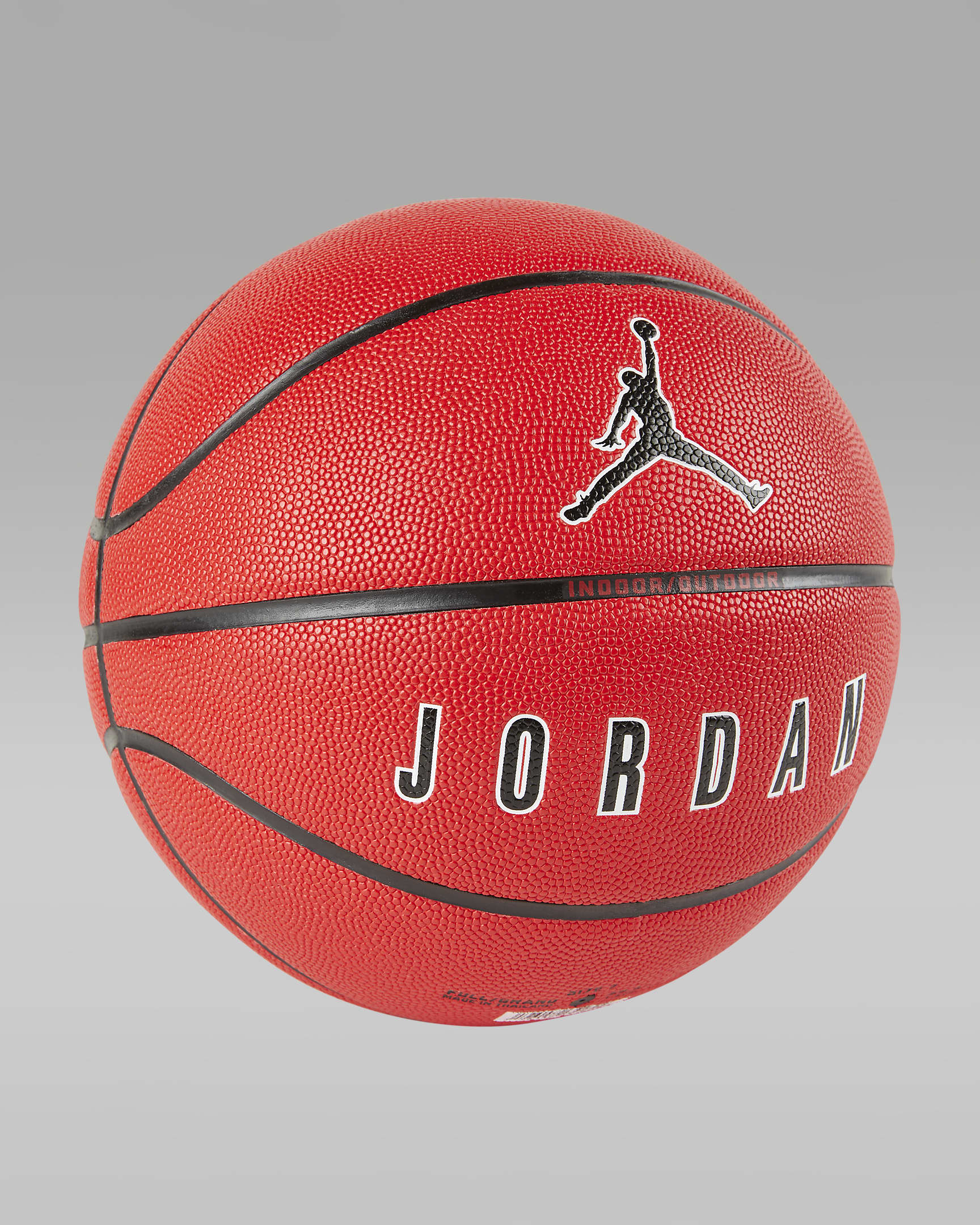 Jordan Ultimate 2.0 8P basketbal (zonder lucht) - University Red/Zwart/Wit/Zwart
