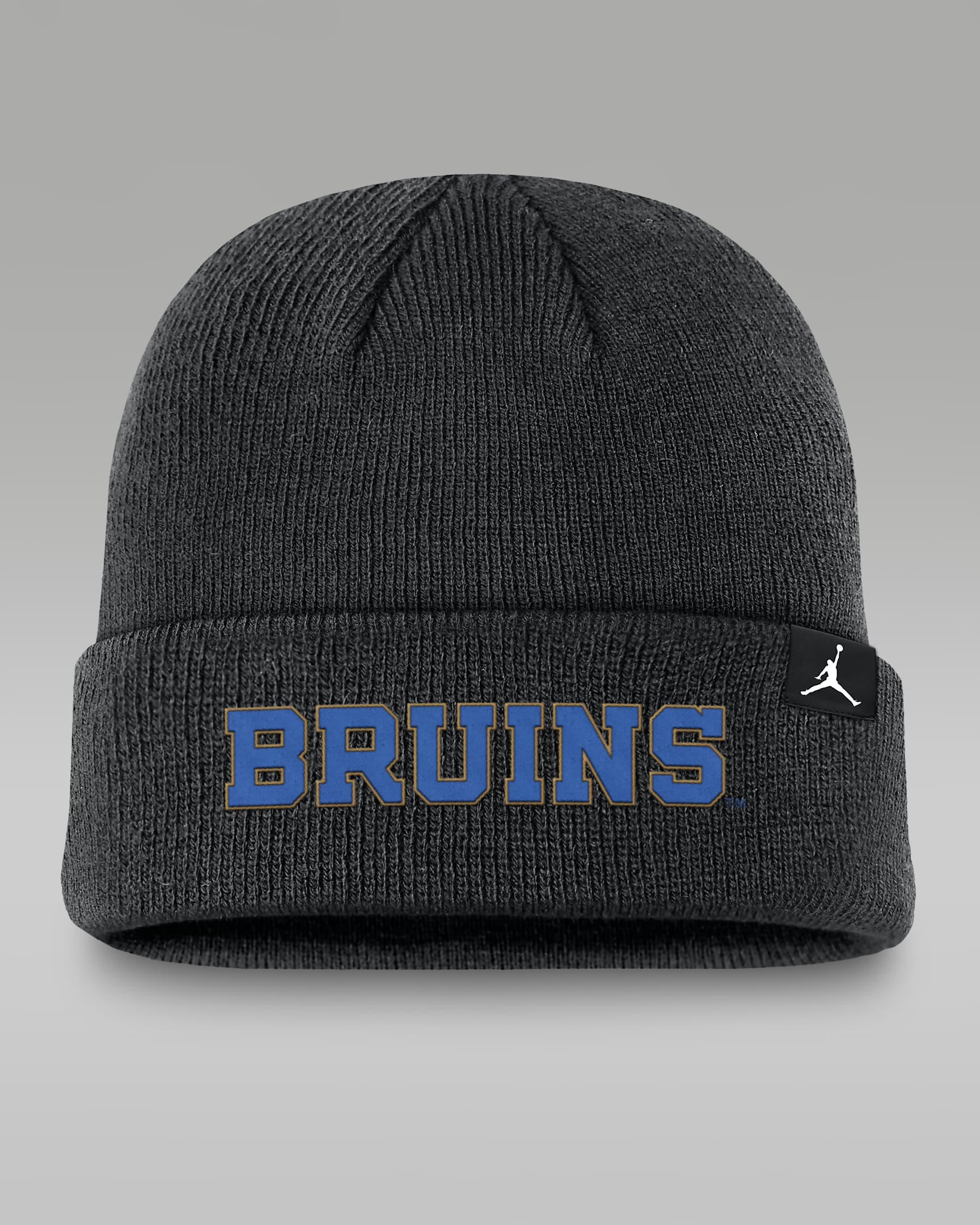 UCLA Bruins Sideline Terra Men's Jordan College Cuffed Beanie - Black