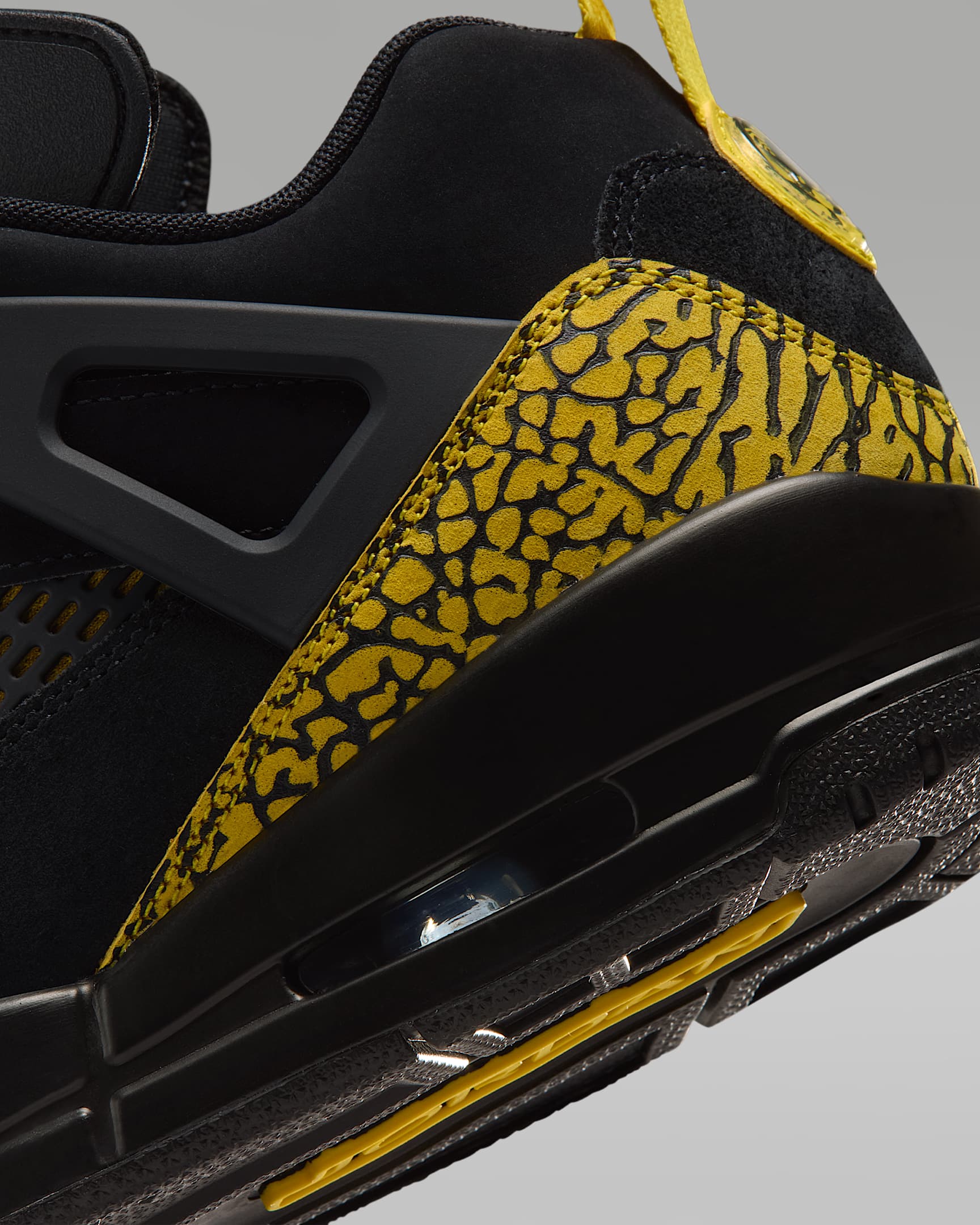 Jordan Spizike Low Men's Shoes - Black/Speed Yellow/Speed Yellow/Black