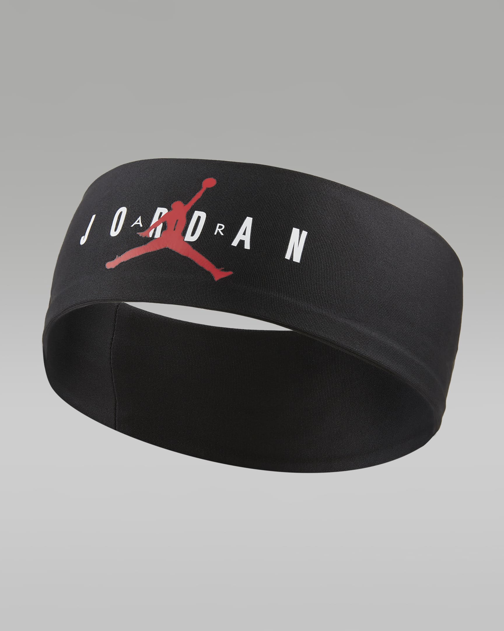 Jordan Fury Stirnband - Schwarz/Gym Red/Weiß