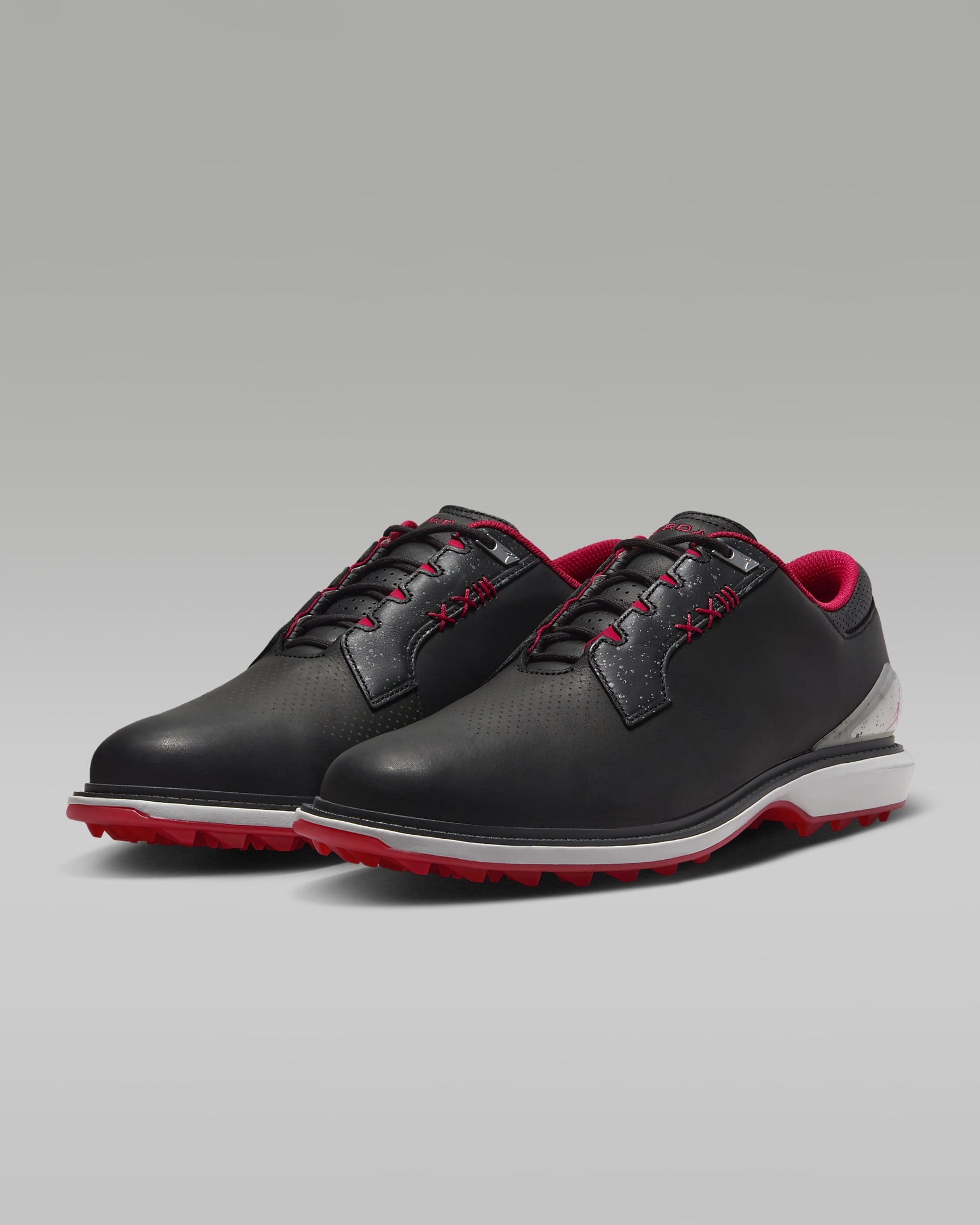 Scarpa da golf Jordan ADG 5 - Nero/Argento metallizzato/Blue Tint/Fire Red