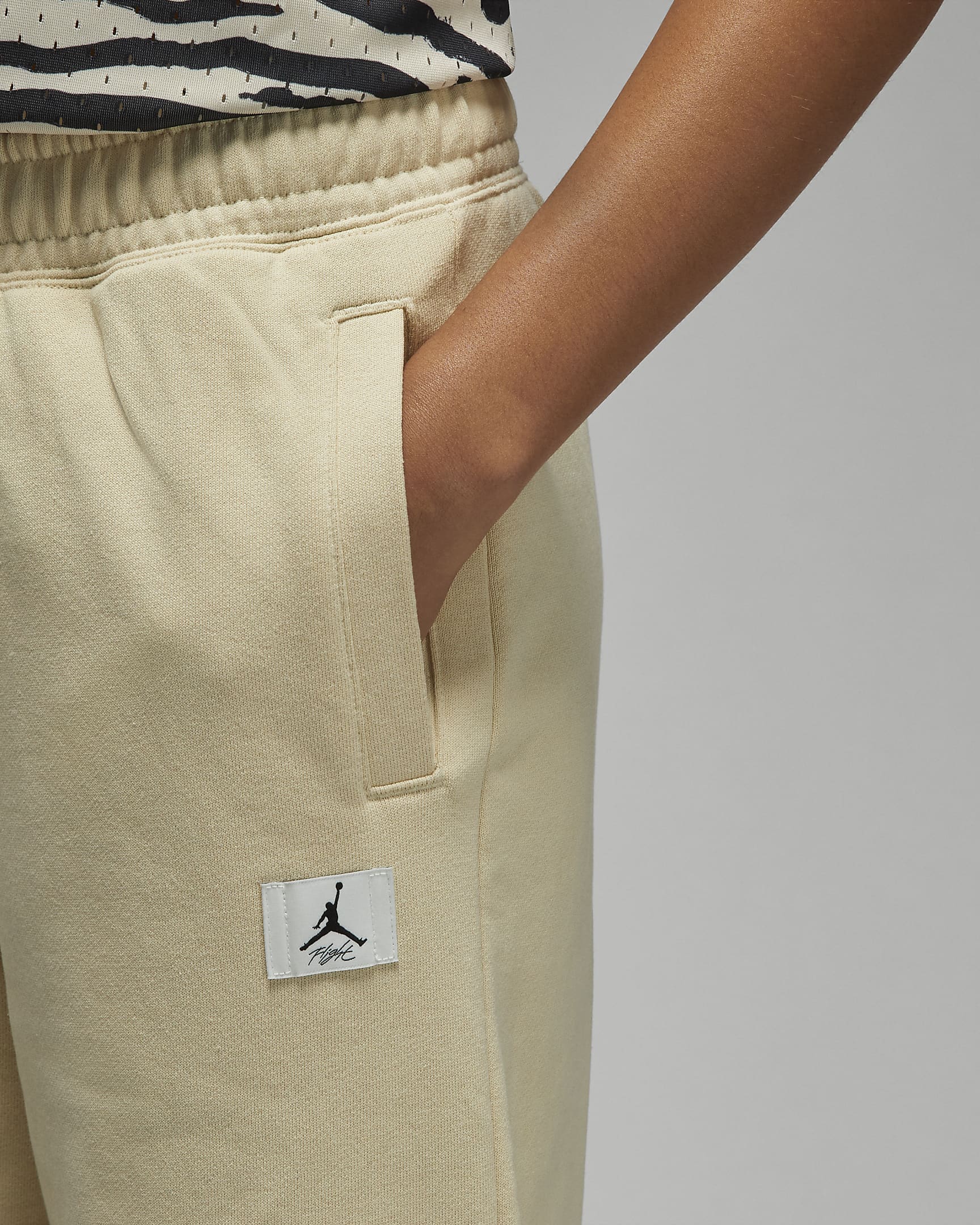 Jordan Flight Fleece Women's Pants - Beach