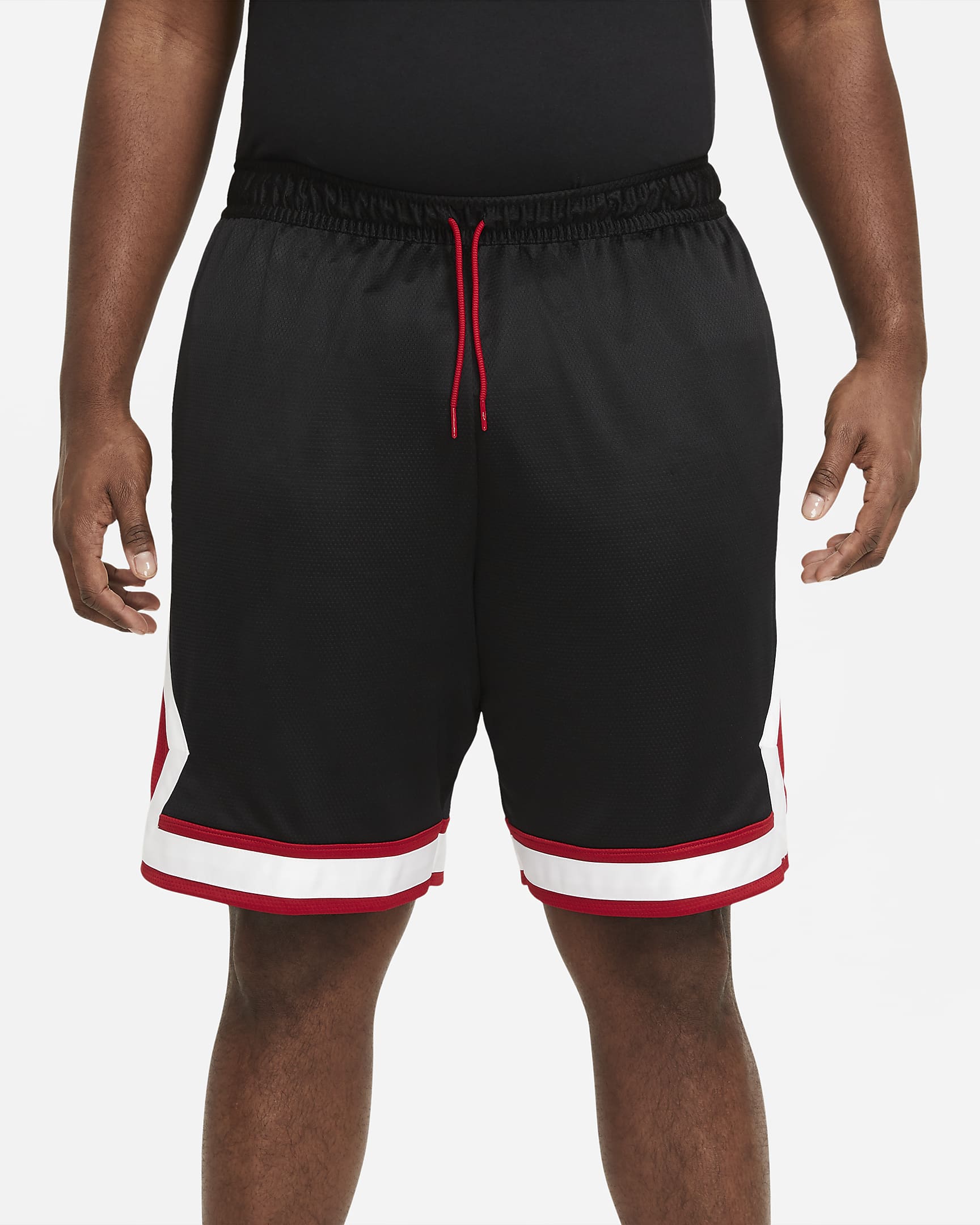 Shorts Diamond Jordan Jumpman – Uomo - Nero/Gym Red/Bianco/Nero