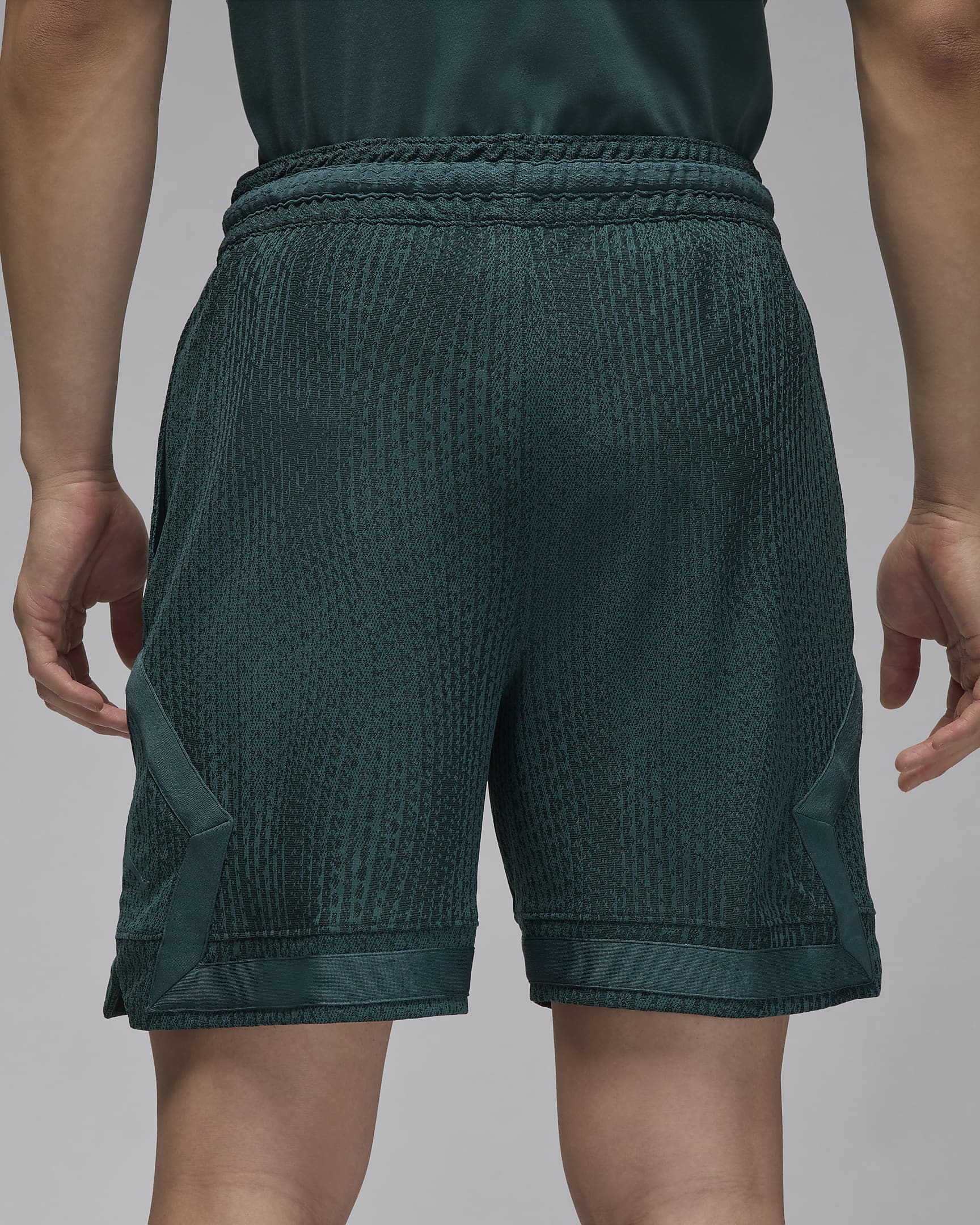 Jordan Sport Men's Dri-FIT ADV Diamond Shorts - Oxidised Green/Black/Oxidised Green