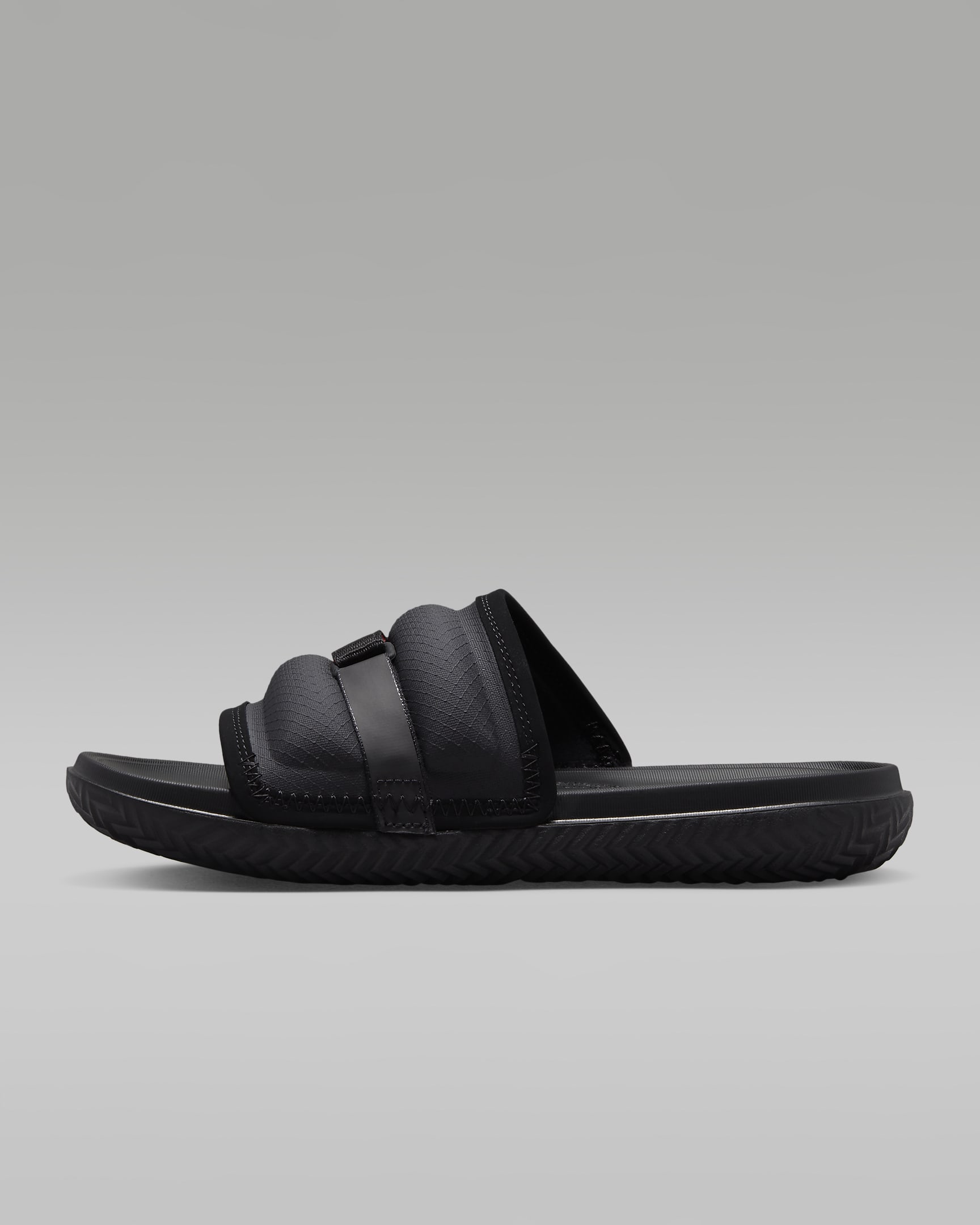 Jordan Super Play Men's Slides - Black/University Red