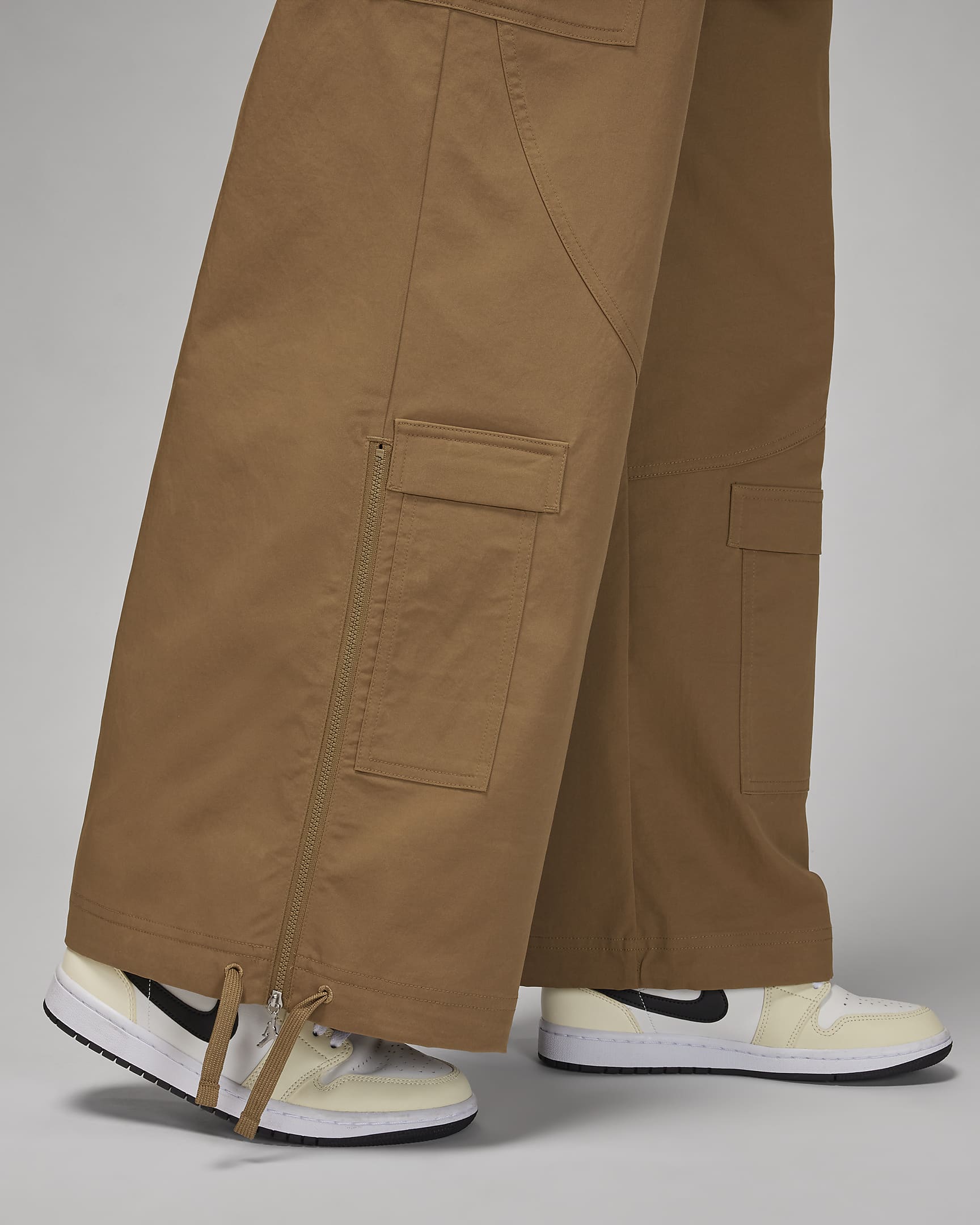 Jordan Chicago Women's Heavyweight Trousers - Brown Kelp