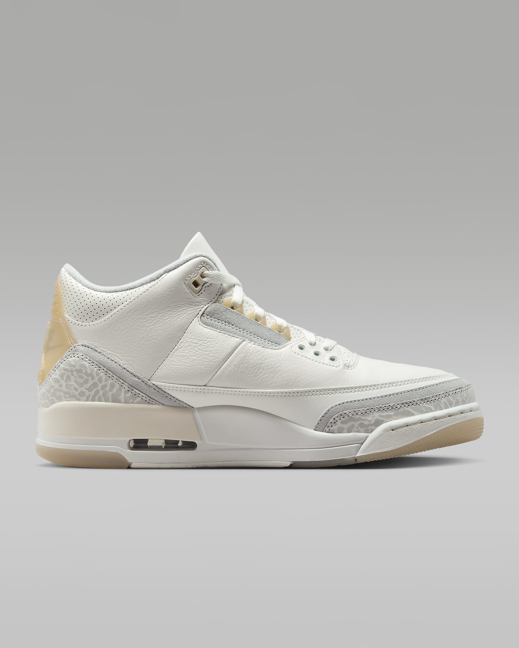 Air Jordan 3 Retro Craft 'Ivory' Men's Shoes - Ivory/Cream/Grey Mist