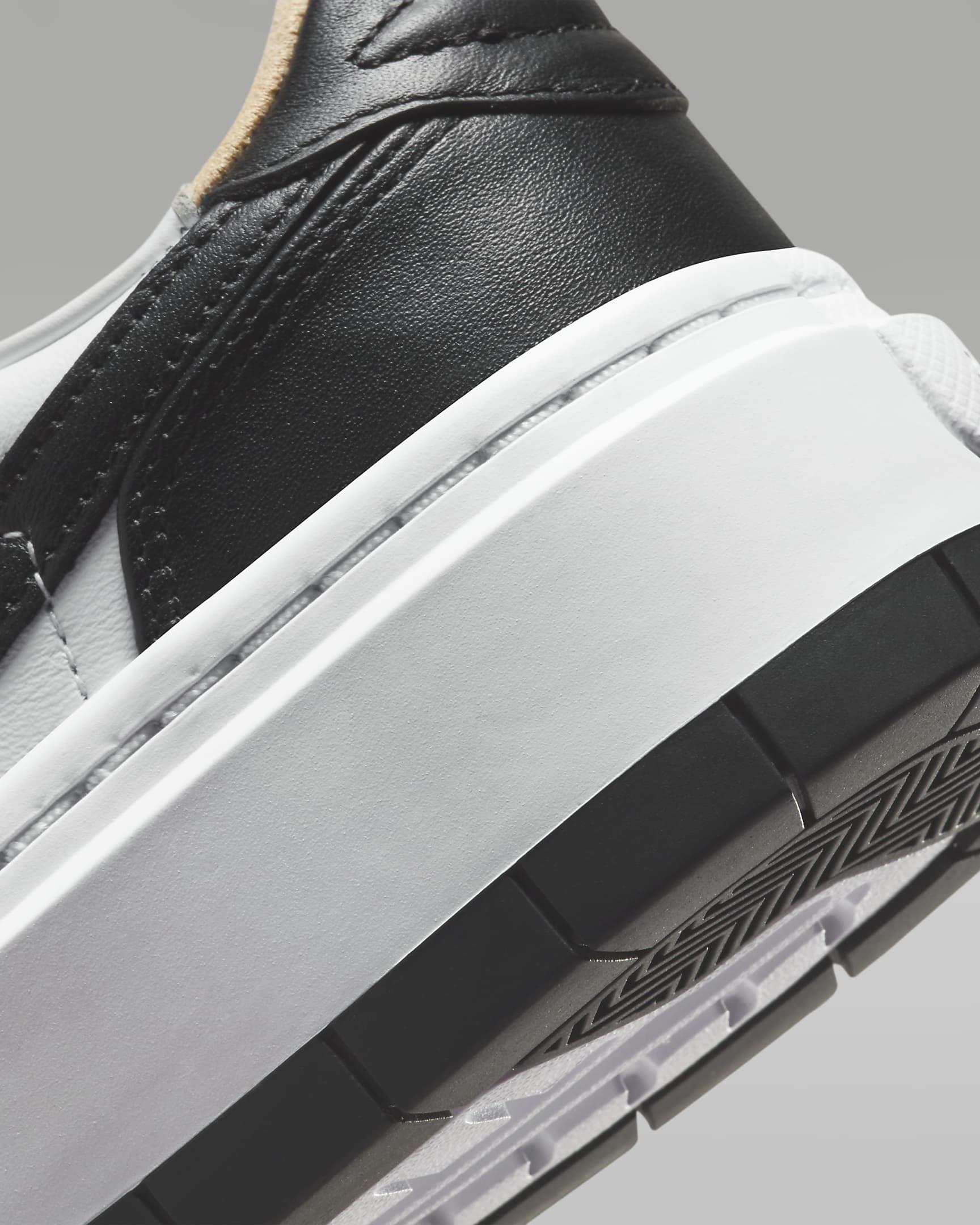 Air Jordan 1 Elevate Low Women's Shoes - White/White/Black