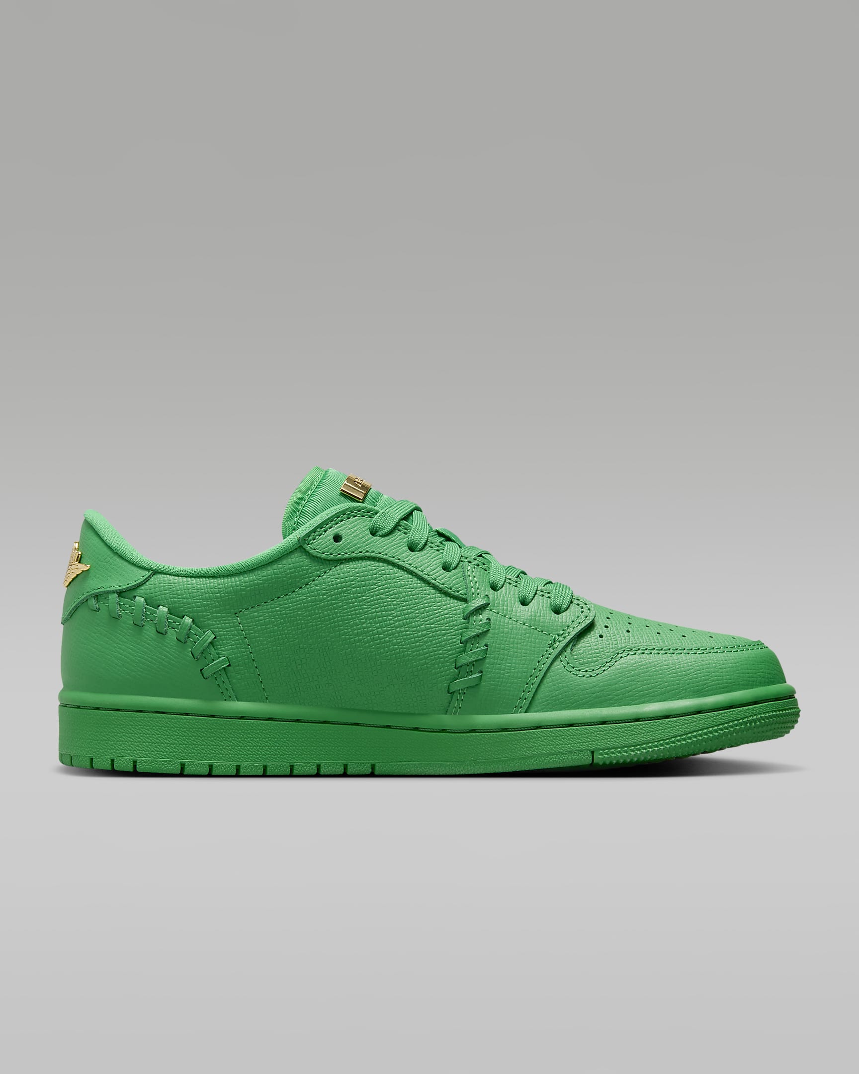 Air Jordan 1 Low Method of Make Women's Shoes - Lucky Green/Metallic Gold