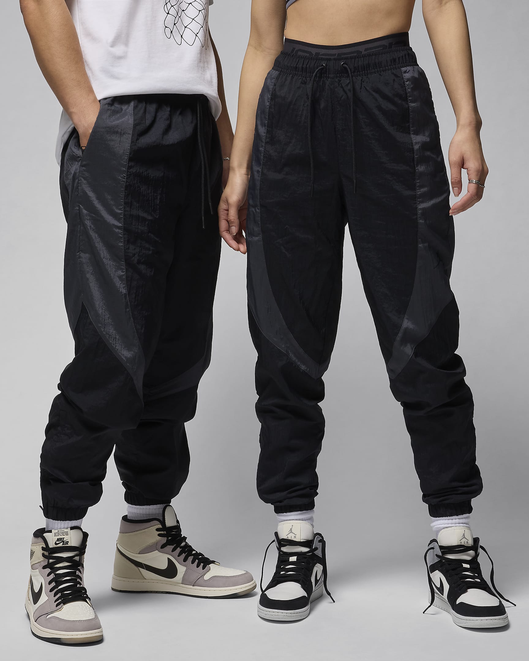 Jordan Sport Jam warming-upbroek voor heren - Zwart/Dark Shadow/Zwart