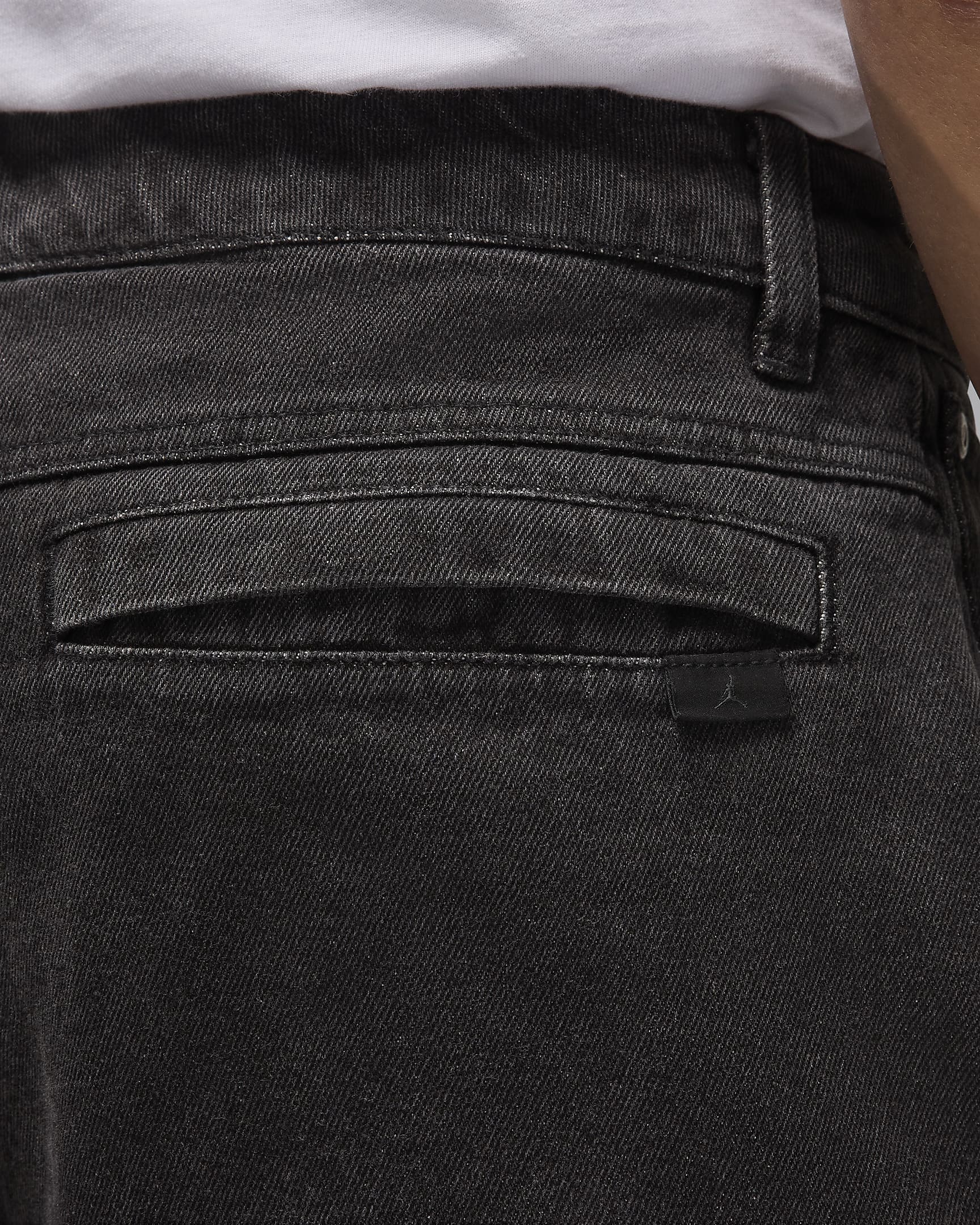 Short en denim Air Jordan pour homme - Noir