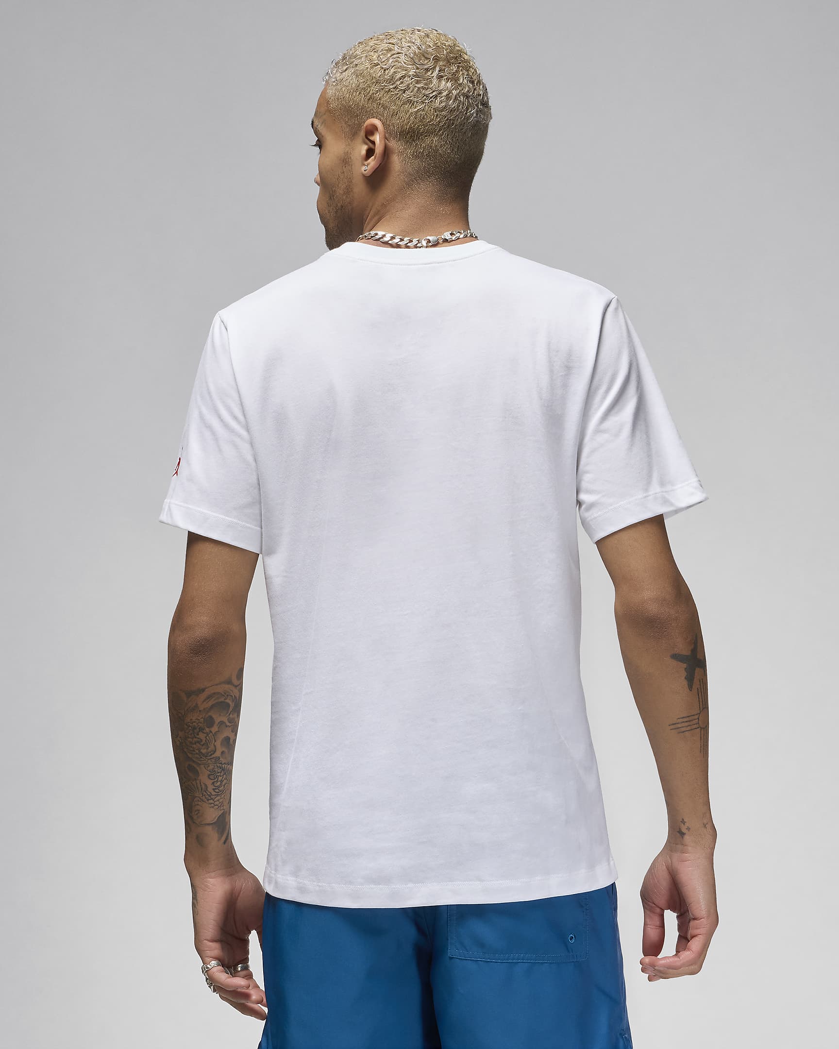 Playera para hombre Jordan Flight Essentials - Blanco