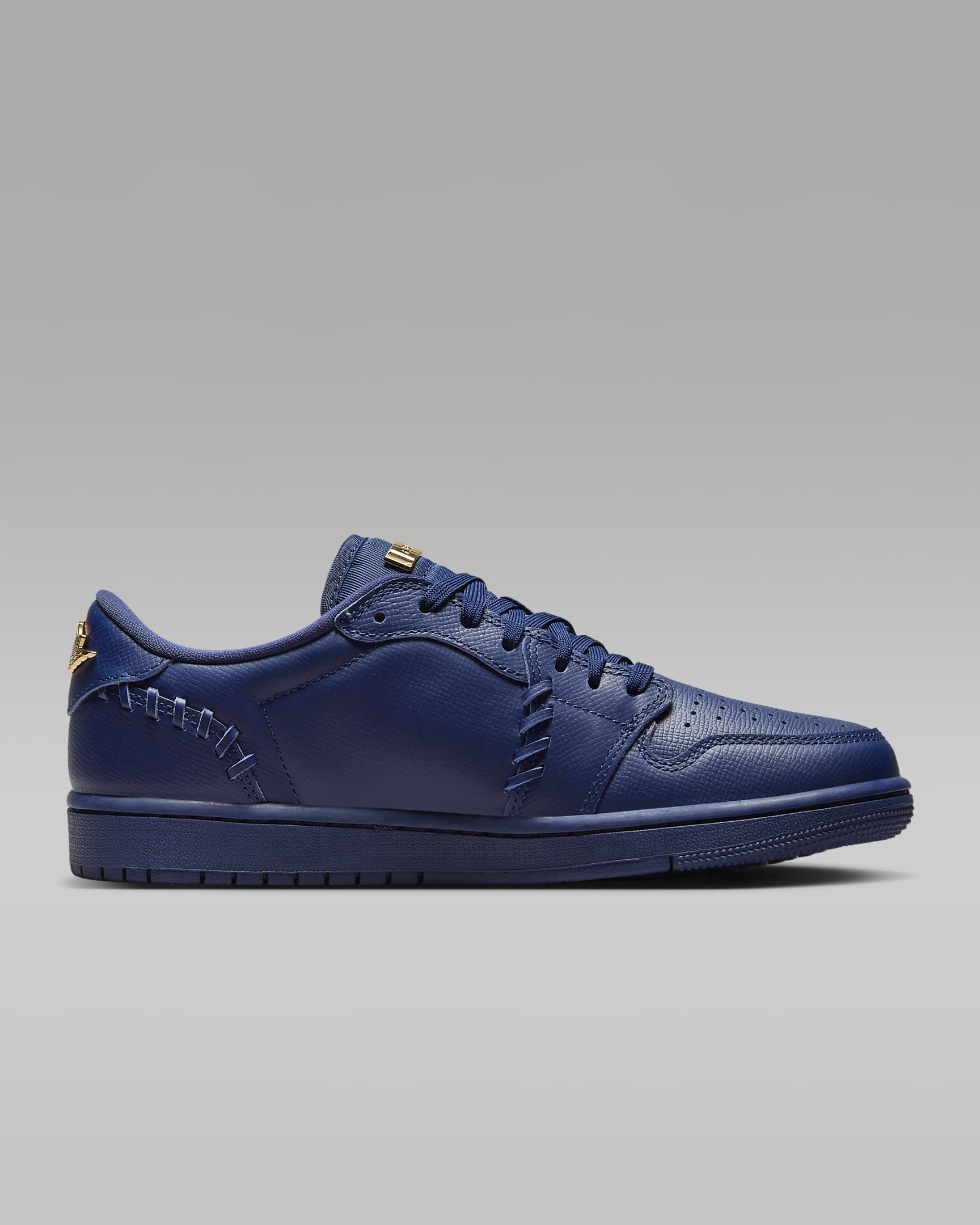 Air Jordan 1 Low Method of Make Schuh - Midnight Navy/Midnight Navy/Metallic Gold