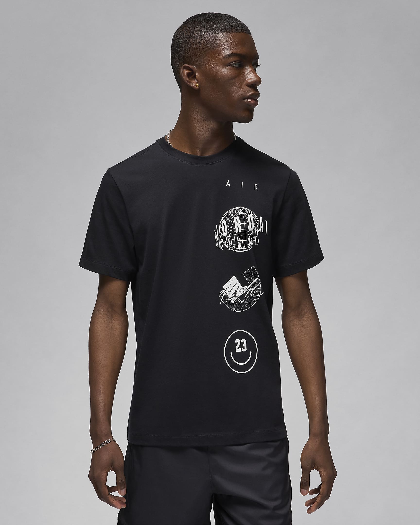 Jordan Brand Men's T-Shirt - Black/White