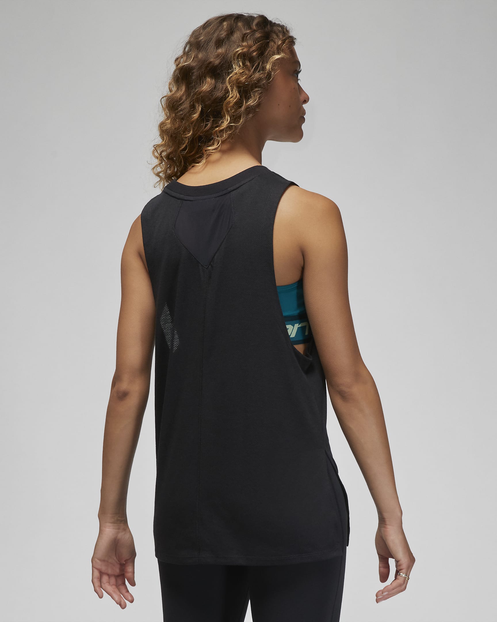 Jordan Sport Diamond-tanktop til kvinder - sort