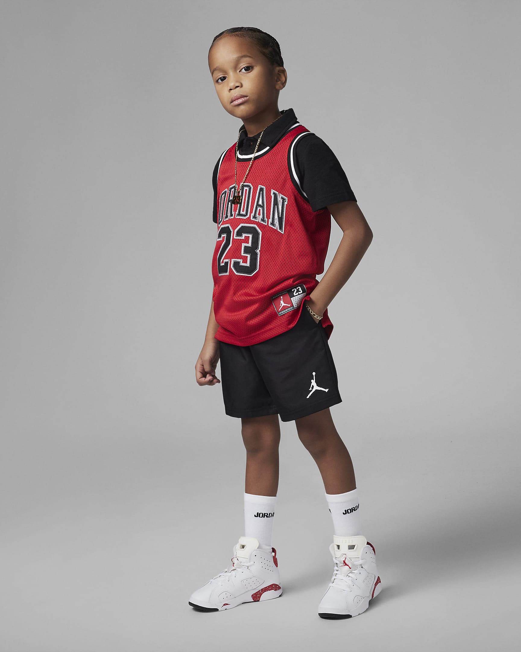 Jordan Jumpman Woven Play Shorts Little Kids' Shorts - Black