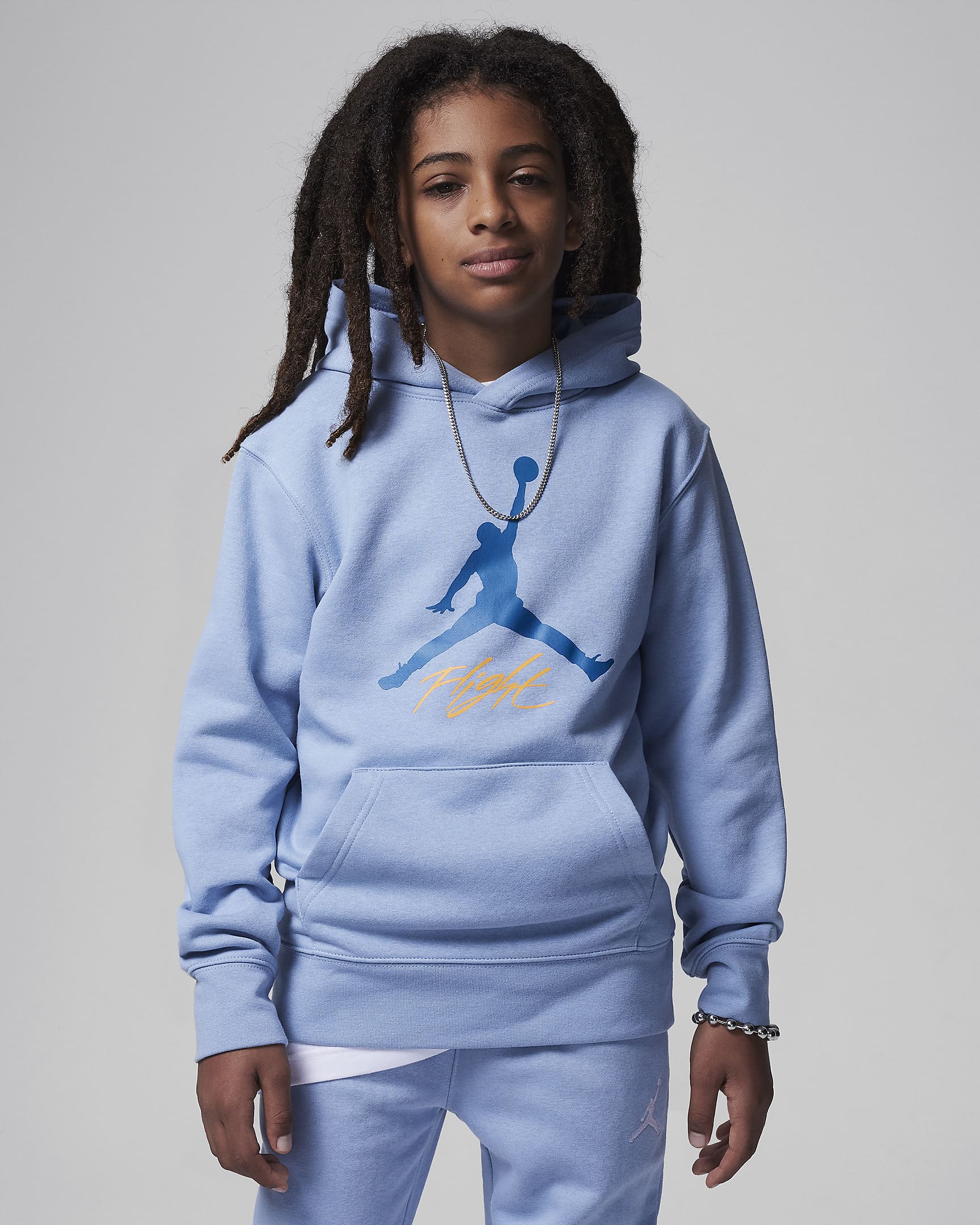 Jordan MJ Baseline Pullover Hoodie Big Kids Hoodie. Nike.com