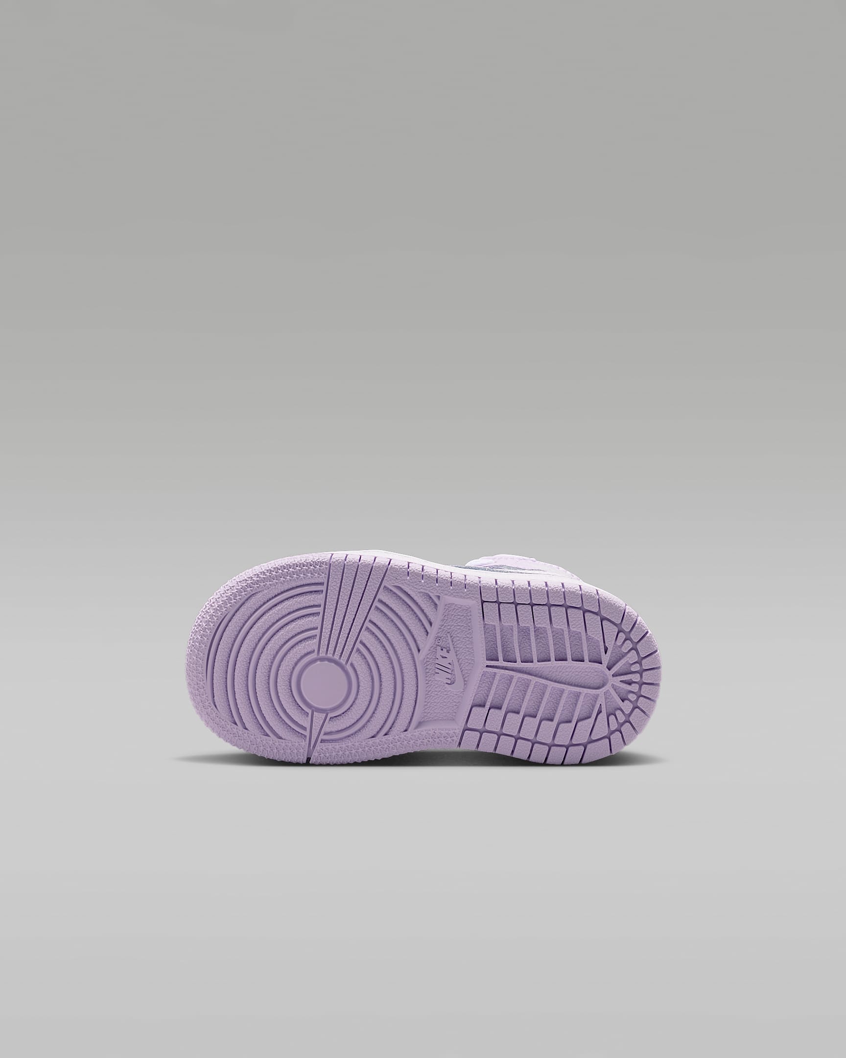 Jordan 1 Mid Baby/Toddler Shoes - Violet Mist/Barely Grape/White
