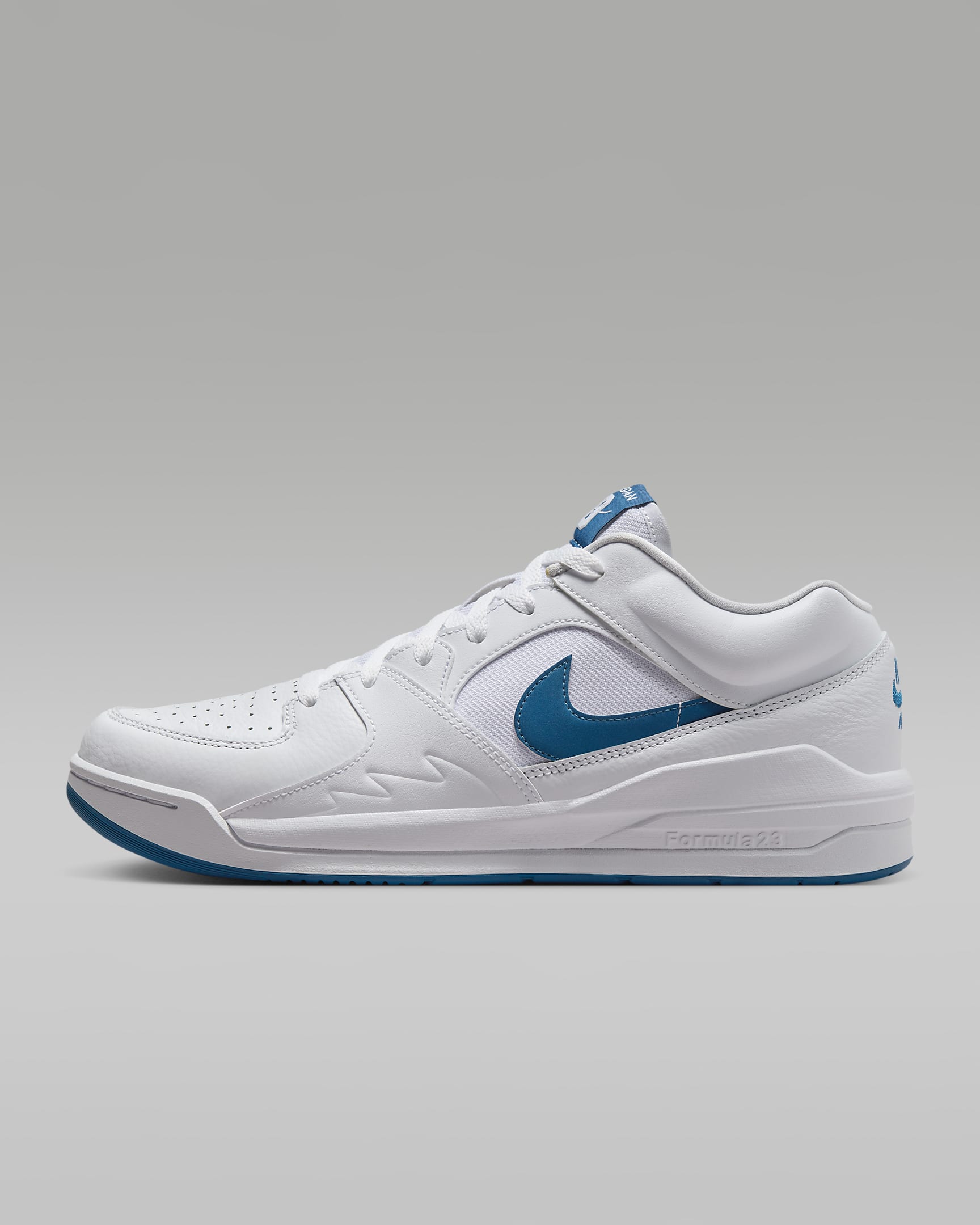 Jordan Stadium 90 Men's Shoes - White/Wolf Grey/Industrial Blue