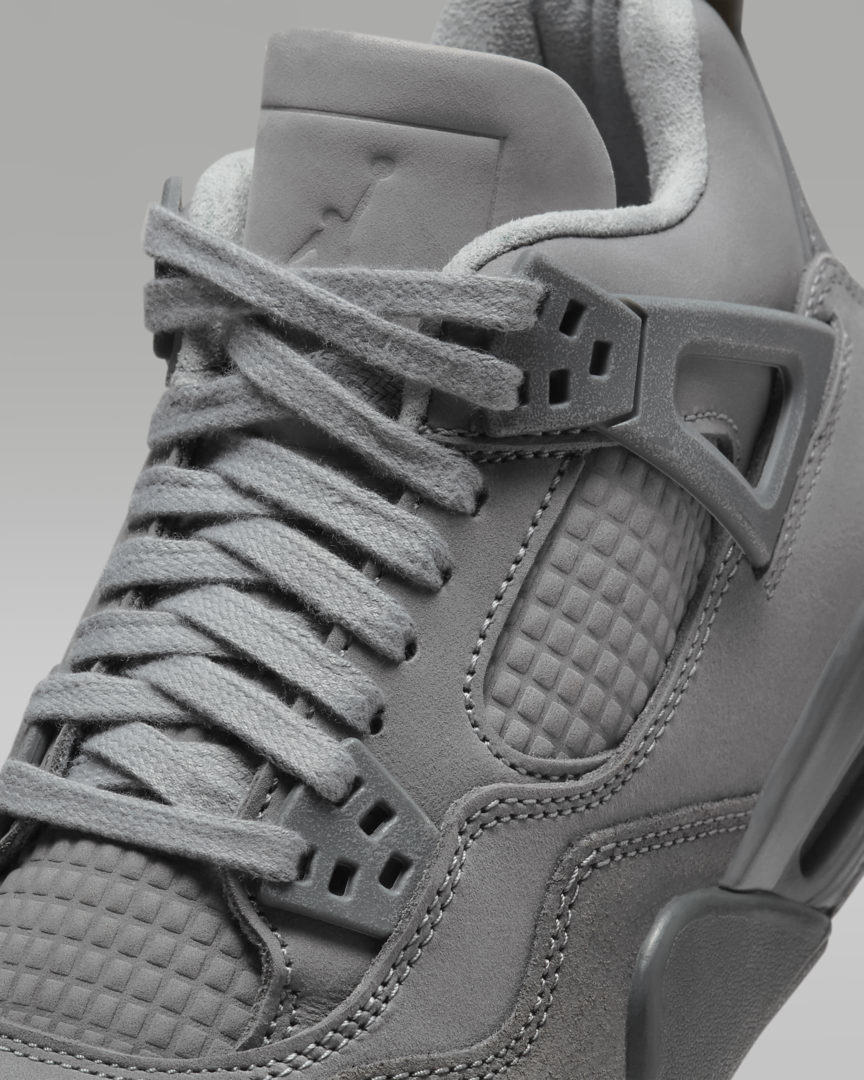 Air Jordan 4 Retro SE 'Wet Cement' Older Kids' Shoes - Smoke Grey/Cement Grey/Particle Grey/Iron Grey