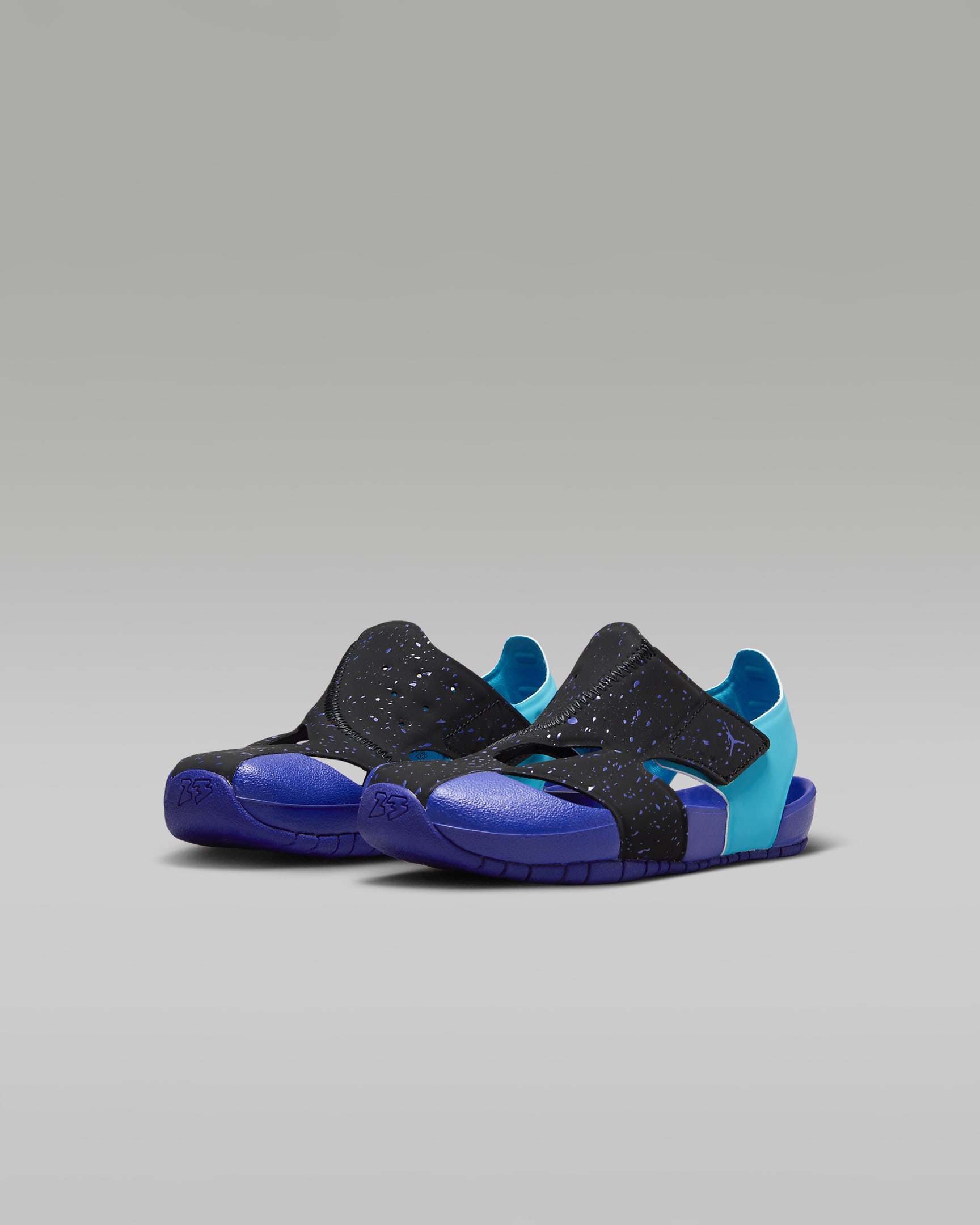 Jordan Flare Younger Kids' Shoe - Black/Aquatone/Bright Concord