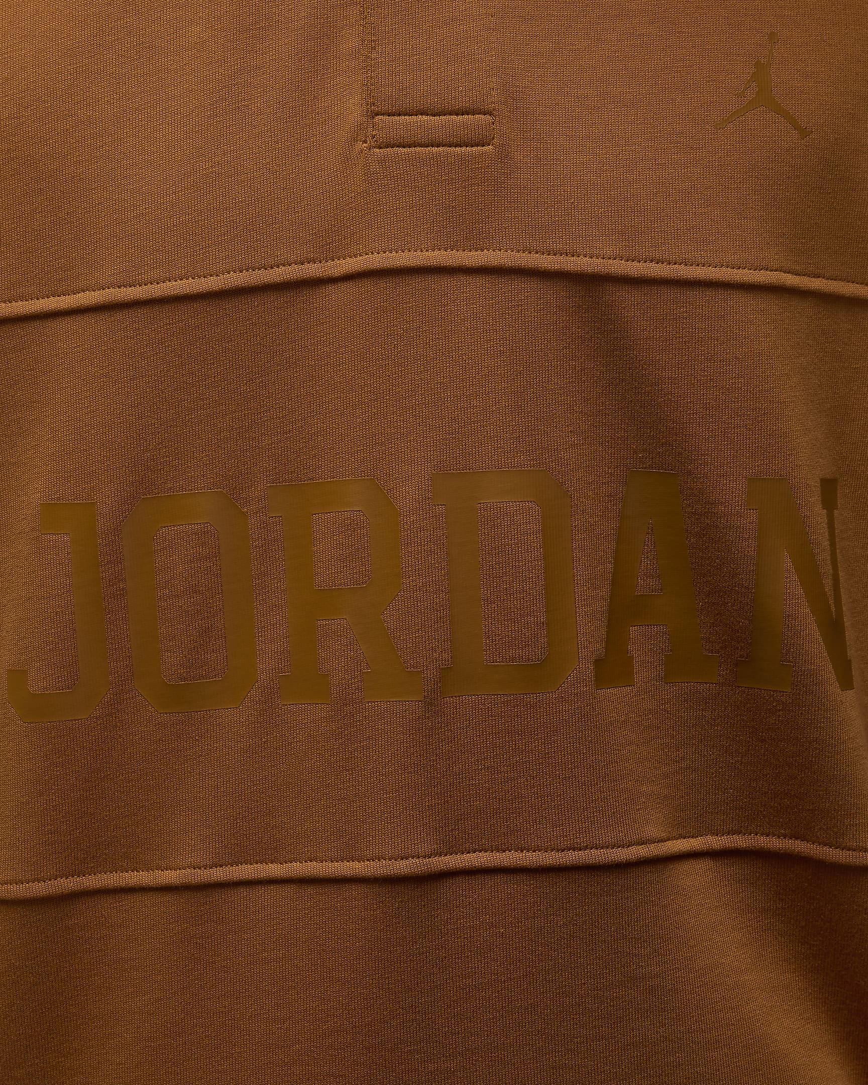 Jordan Essentials Men's Long-Sleeve Rugby Top - Desert Bronze/Light British Tan