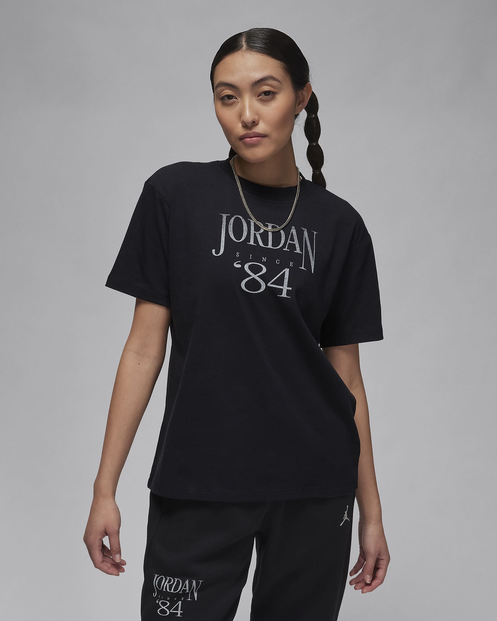 Jordan Heritage Women's T-Shirt - Black/Sail