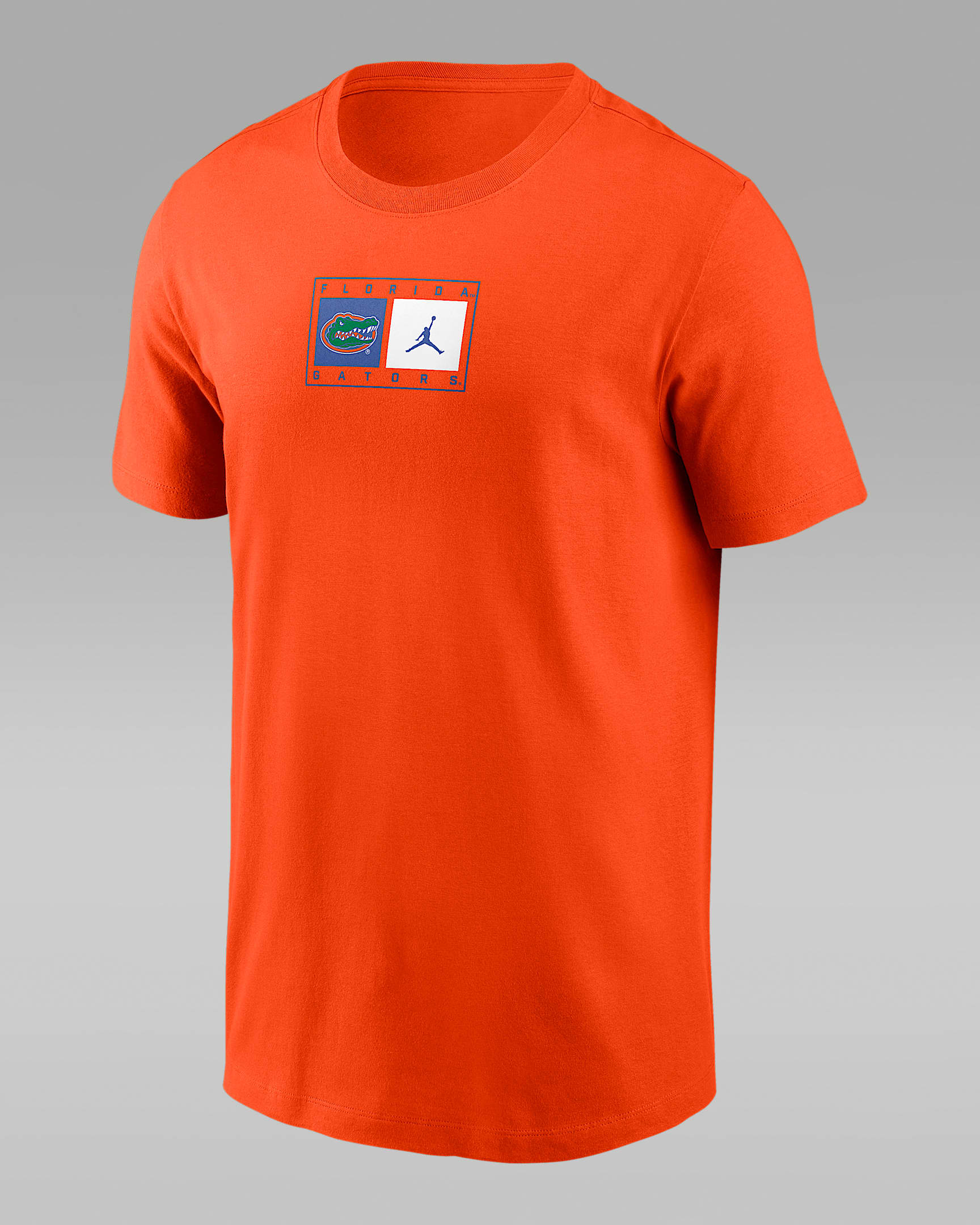 Playera universitaria Nike para hombre Florida Campus Logo Swoosh - Naranja