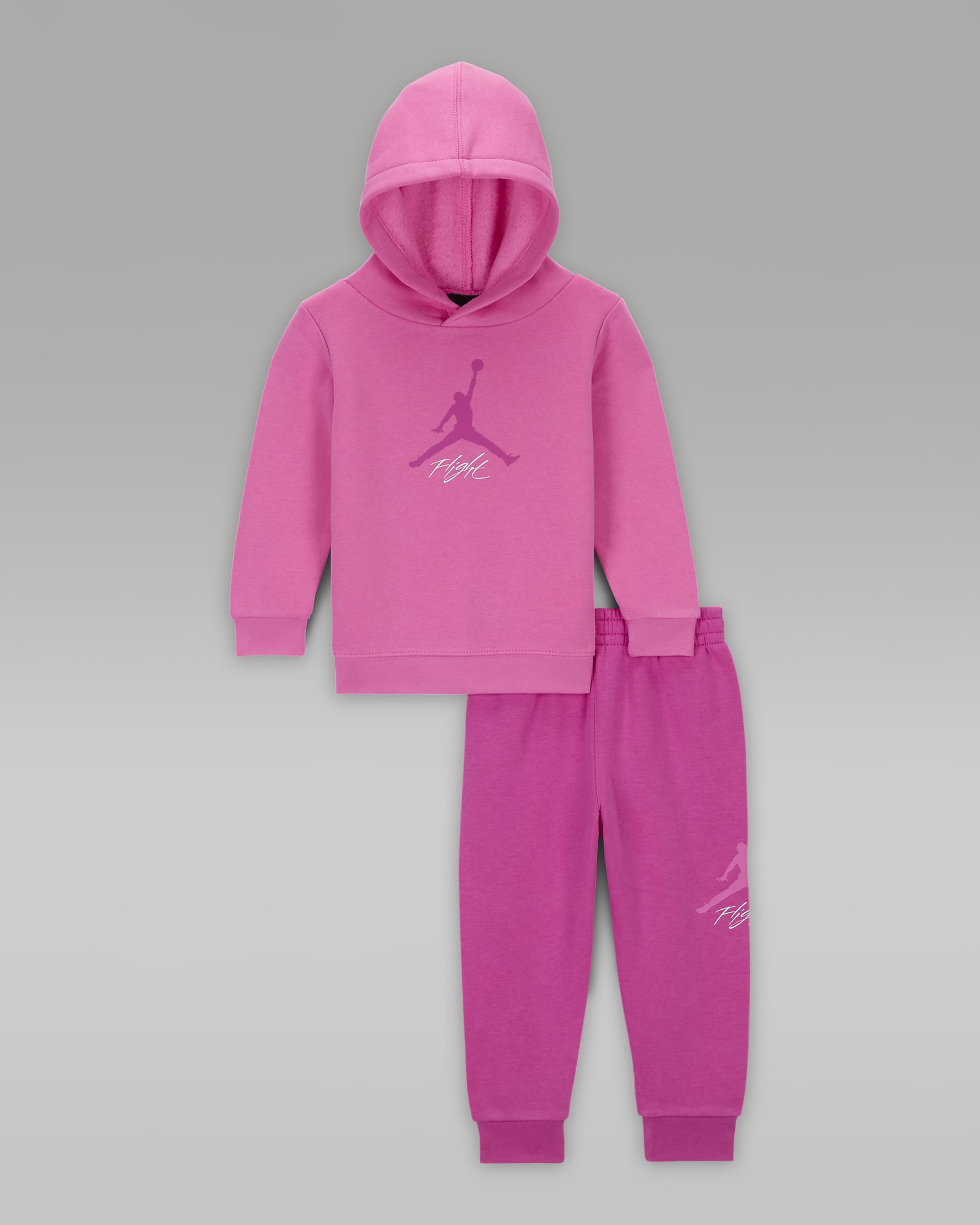 Jordan 2-teiliges MJ Baseline Pullover-Set (Babys, 12–24 M) - Fire Pink