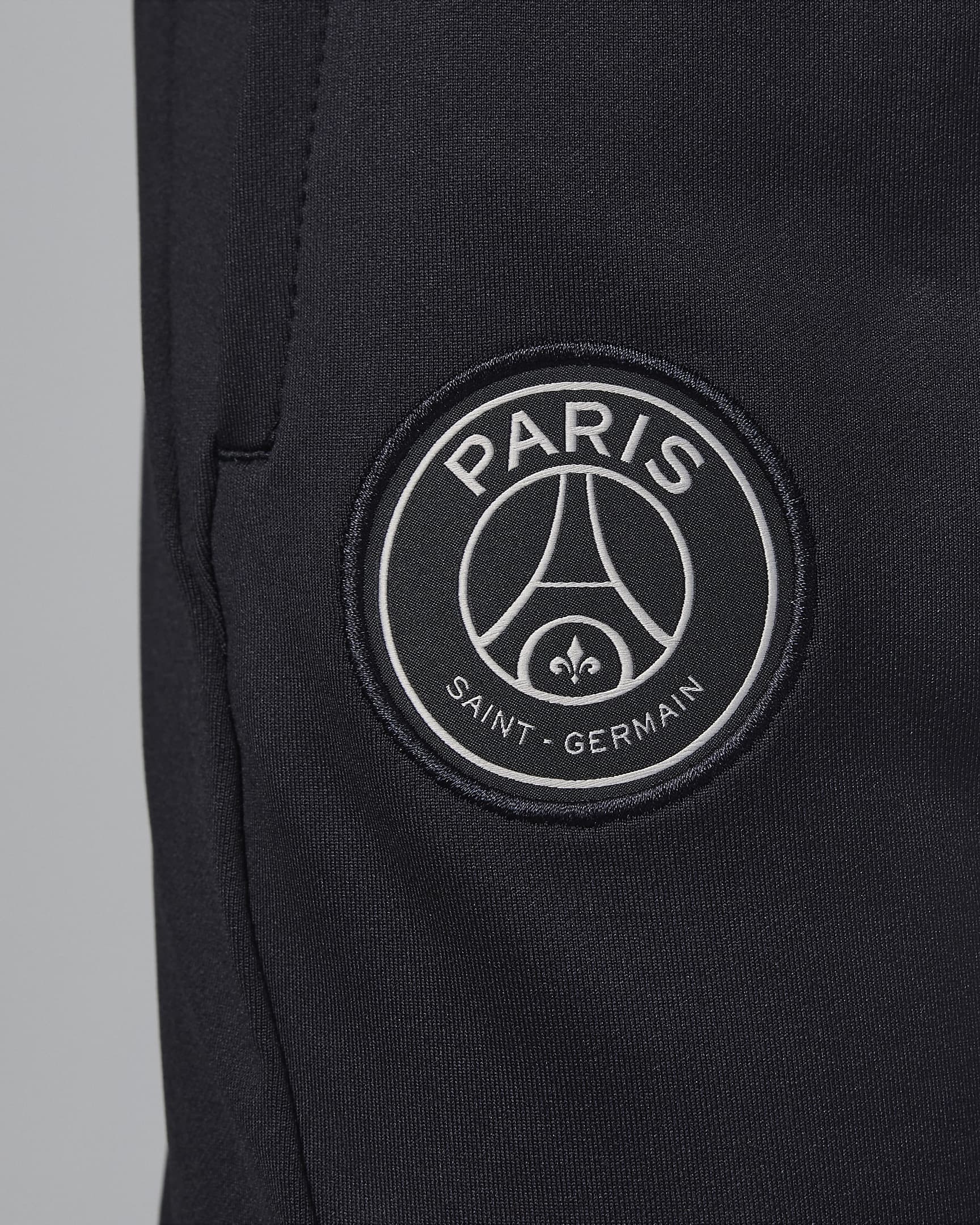 Paris Saint-Germain Strike Third Older Kids' Jordan Dri-FIT Football Knit Pants - Black/Black/Stone