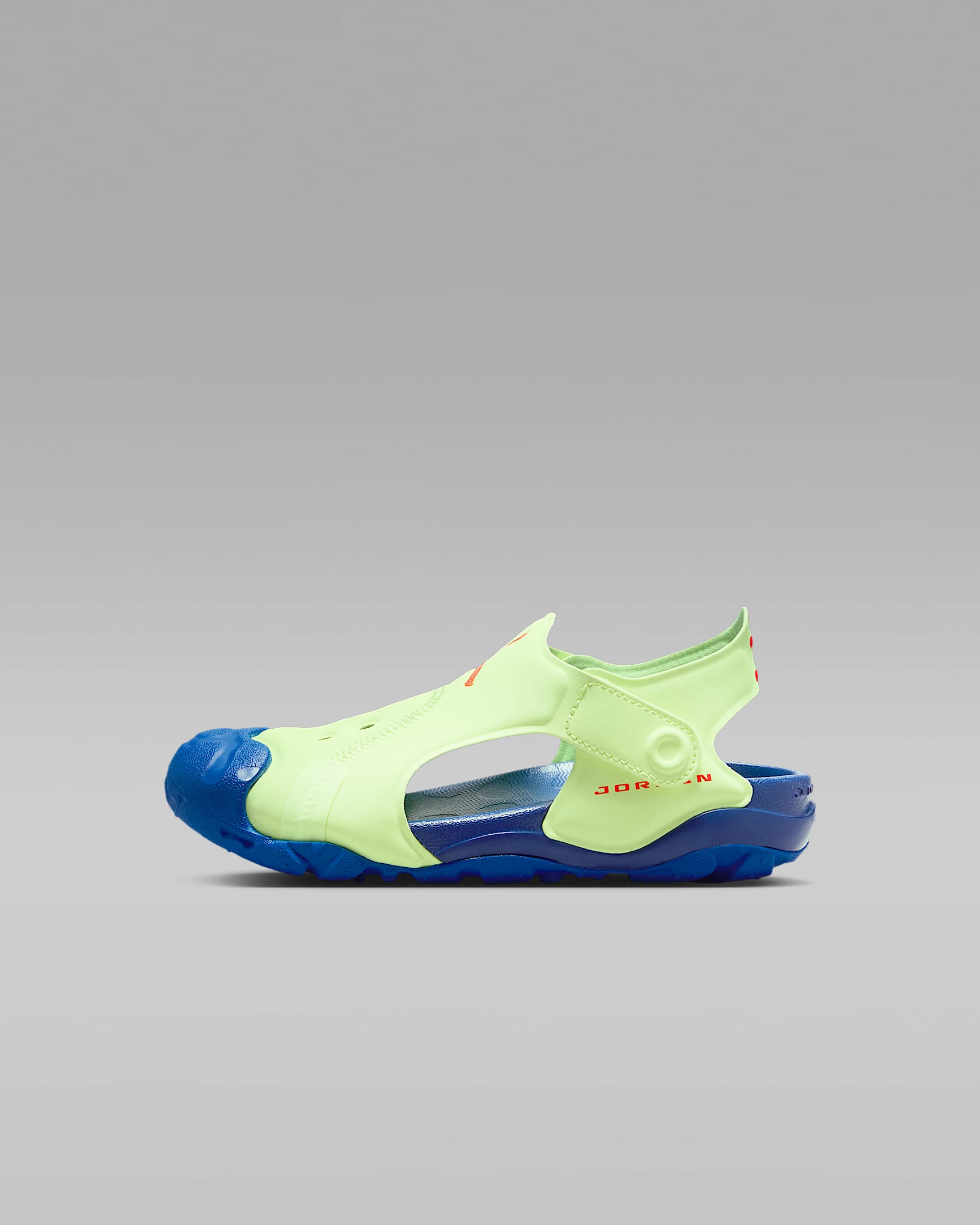 Jordan OTDR Younger Kids' Sandals - Barely Volt/Game Royal/Infrared 23