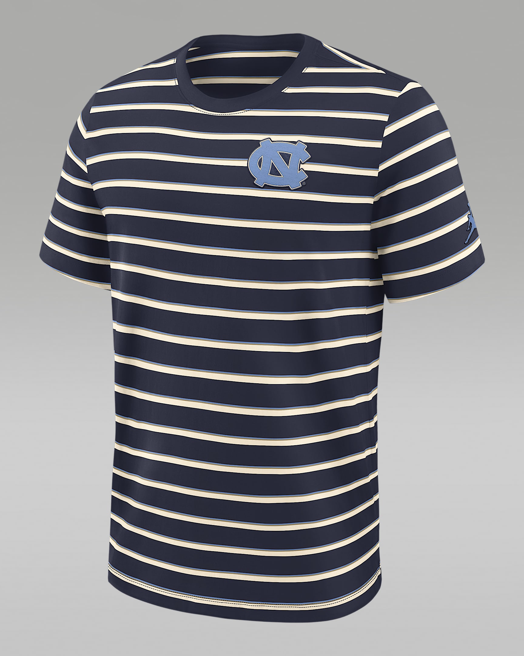 North Carolina Athletic Prep Legacy Summit Stripe Men's Jordan Brand College T-Shirt - Navy