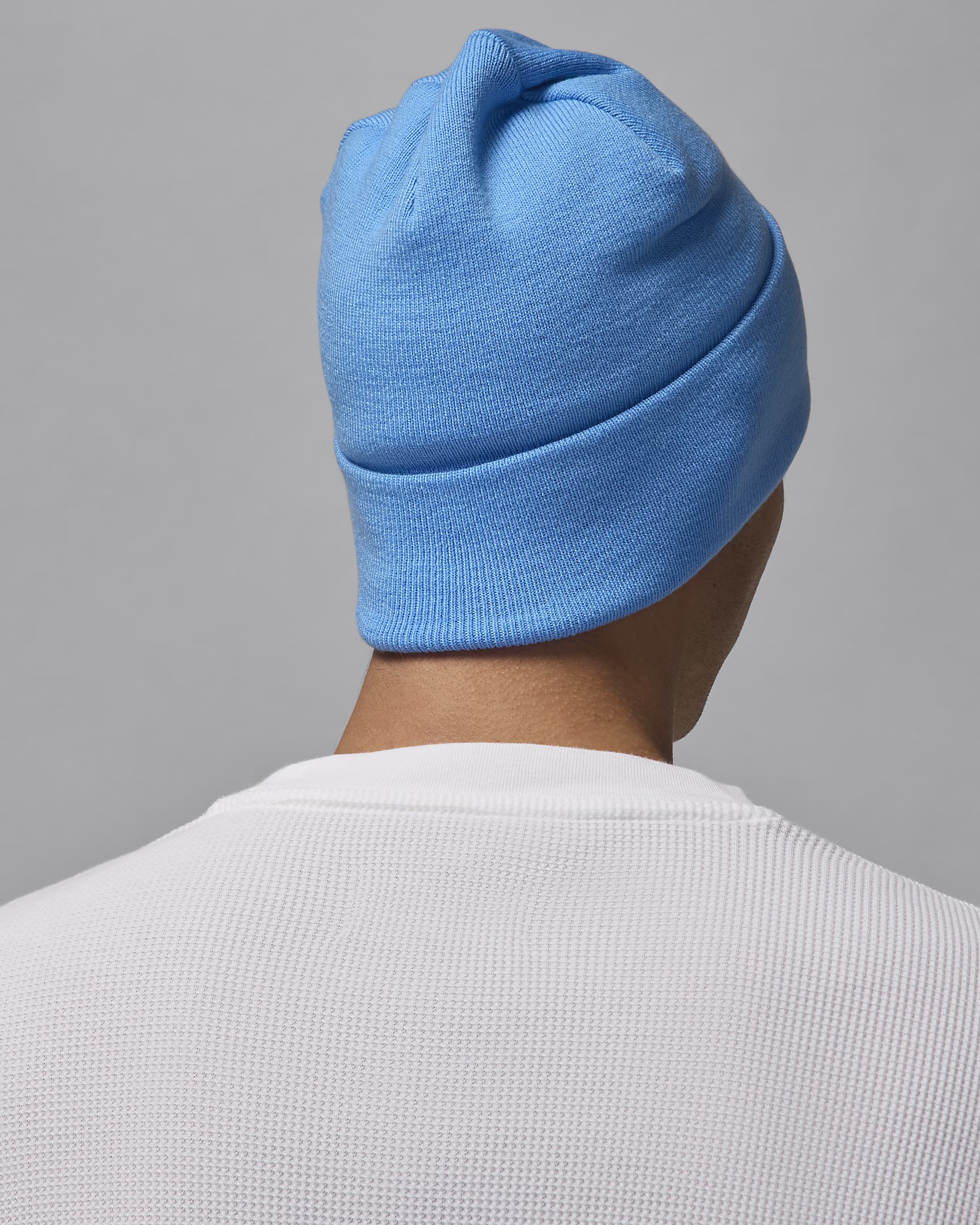 Jordan Peak Essential Beanie - Legend Blue/White