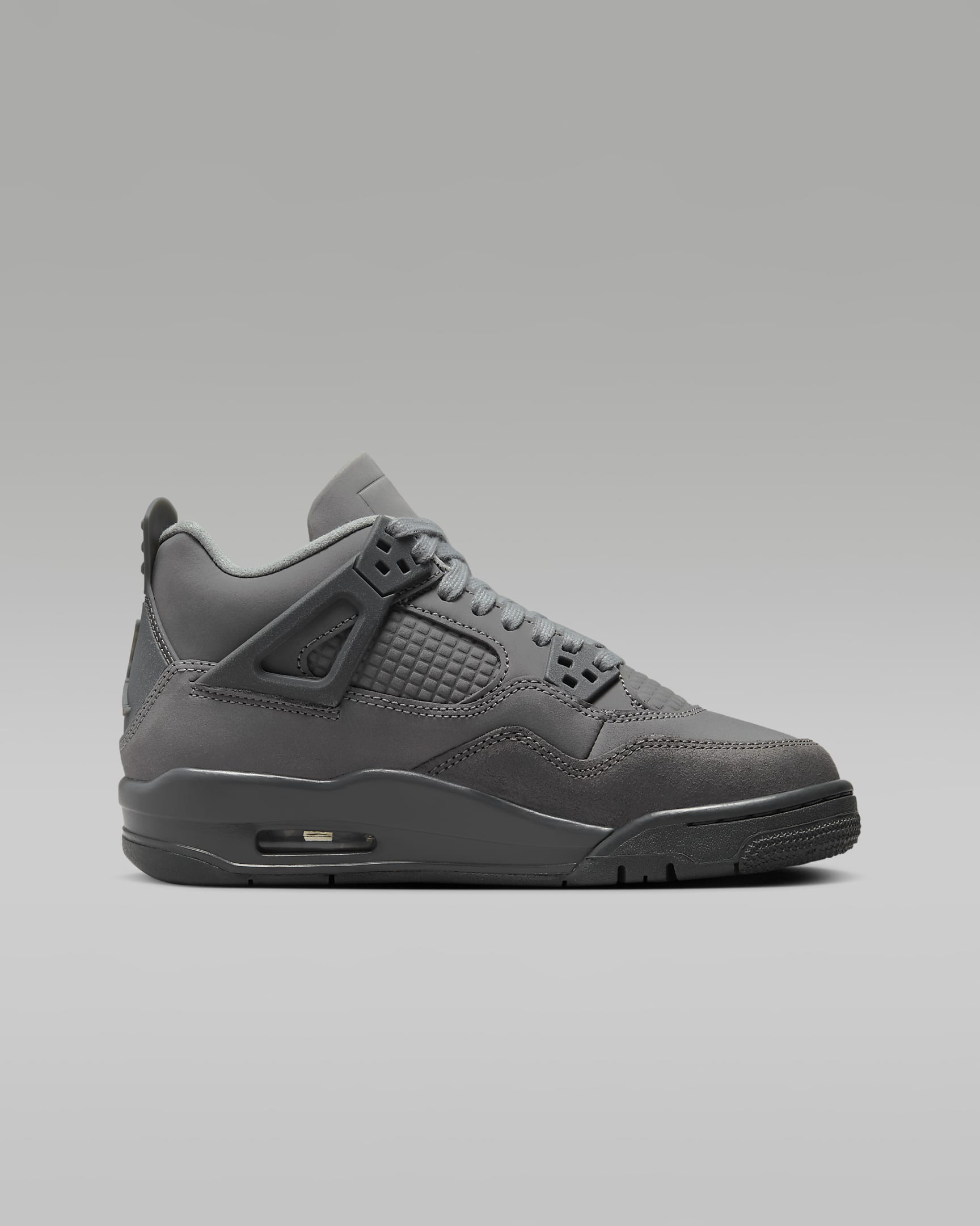 Air Jordan 4 Retro SE 'Wet Cement' Older Kids' Shoes - Smoke Grey/Cement Grey/Particle Grey/Iron Grey